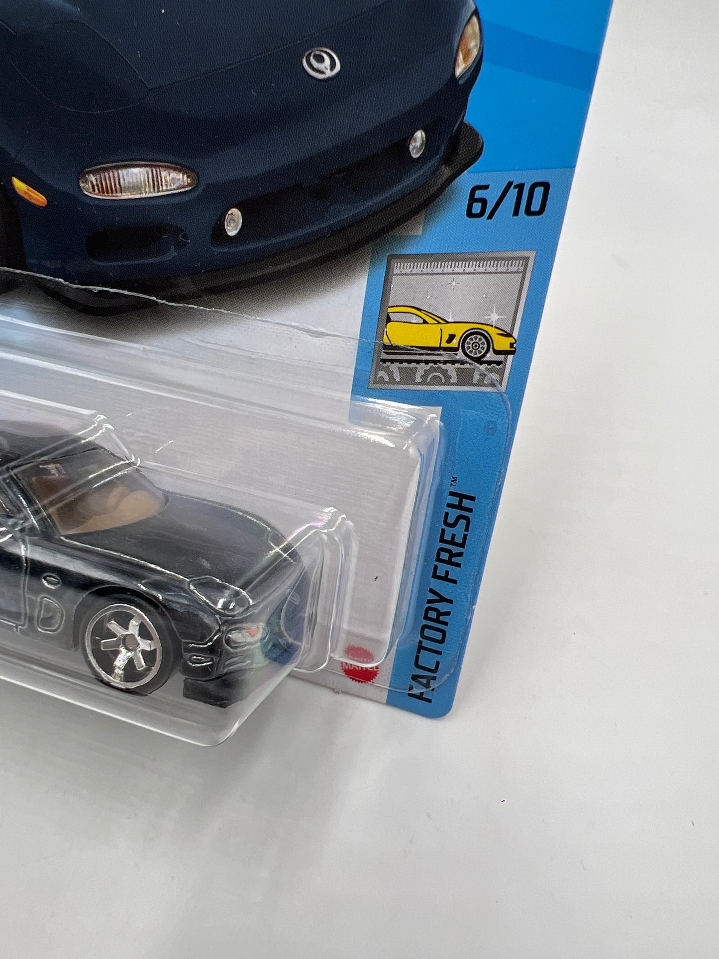2021 Hot Wheels Super Treasure Hunt #88 95 Mazda RX-7 Black W/Protector