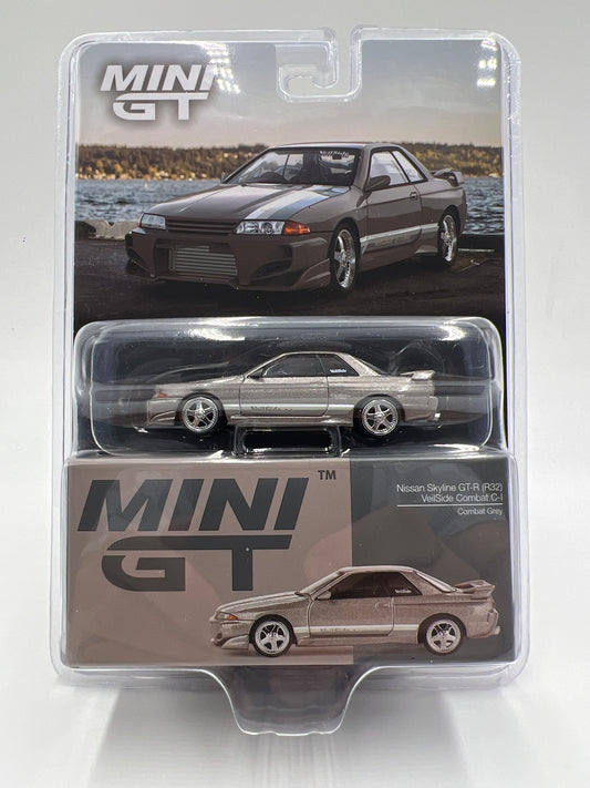 Mini GT #971 VeilSide Combat C-I Nissan Skyline GT-R R32 Gray 235B