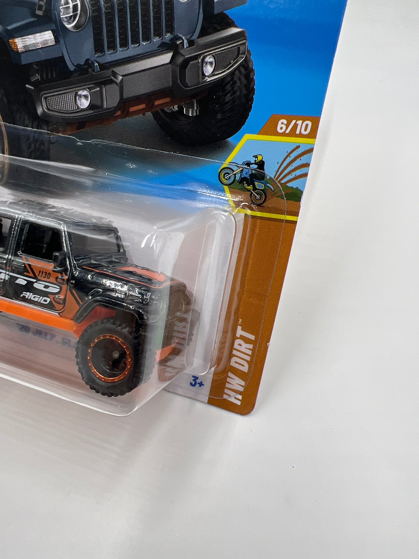 2025 Hot Wheels F Case Super Treasure Hunt #130 20 Jeep Gladiator Nitto W/Protector