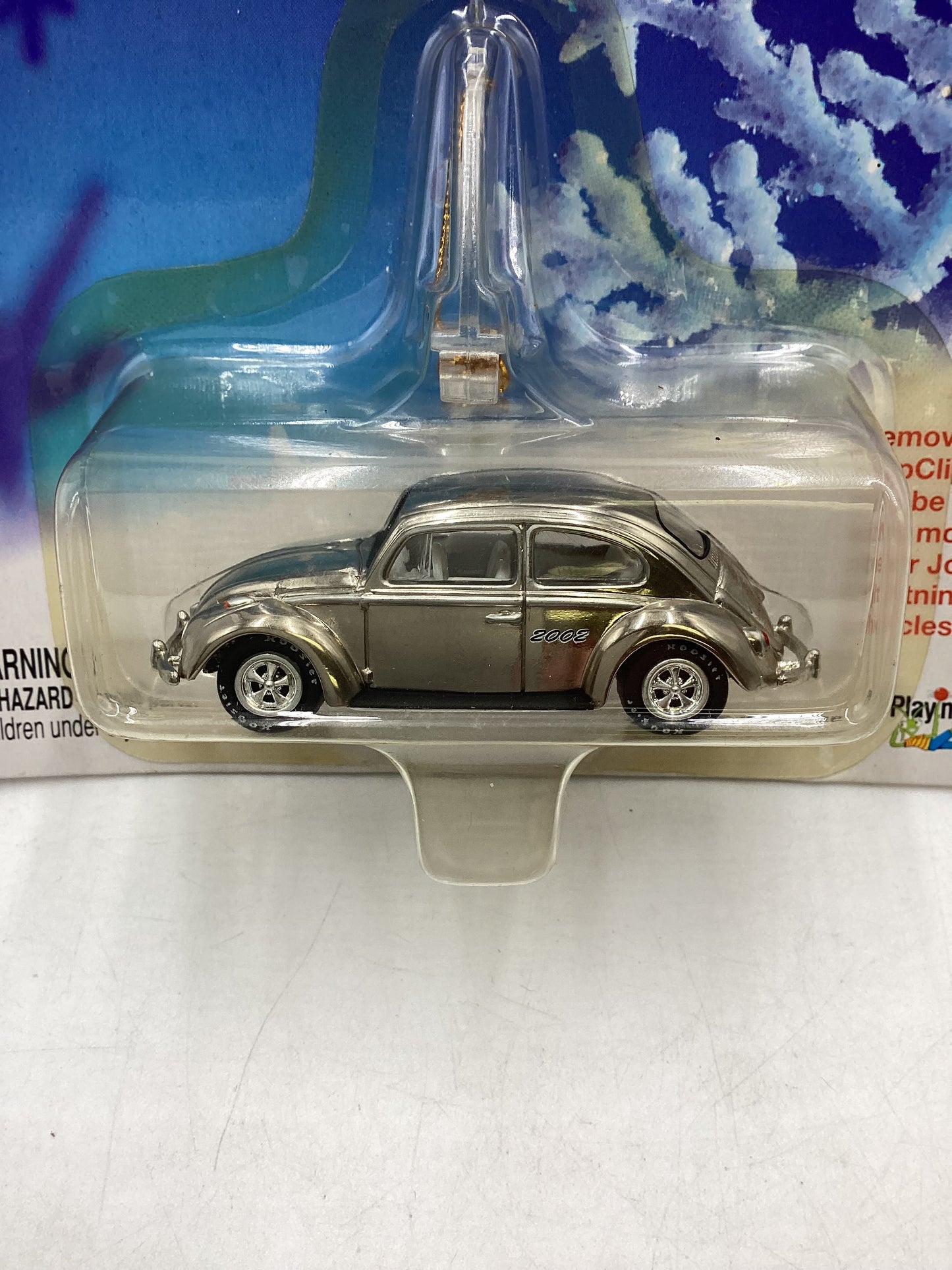 Johnny Lightning Holiday Classic Ornaments 66 VW Beetle Chrome