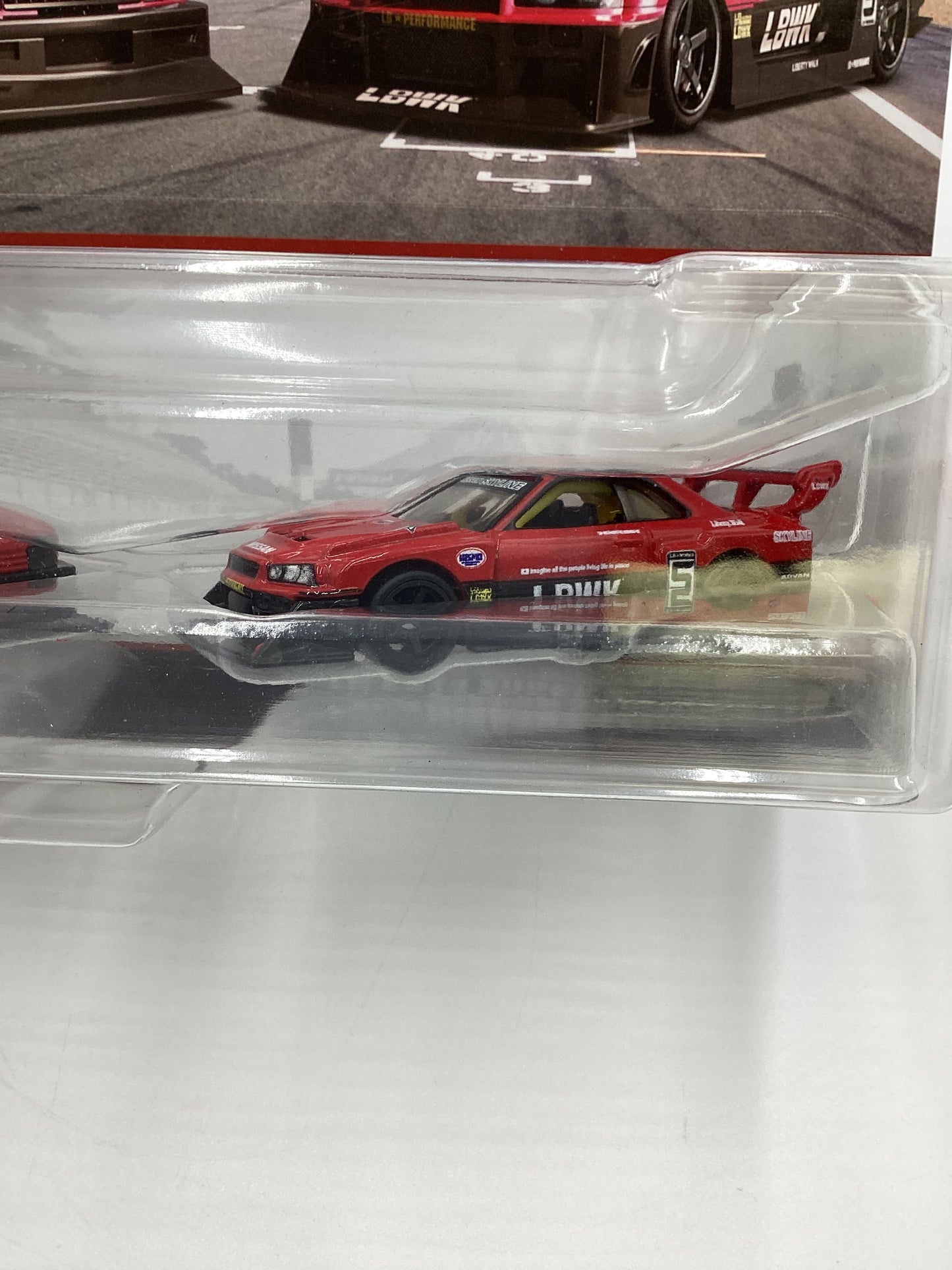 Hot Wheels Premium 2 pack Target Nissan Skyline Silhouette & LB-ER34 Super Silhouette Nissan Skyline