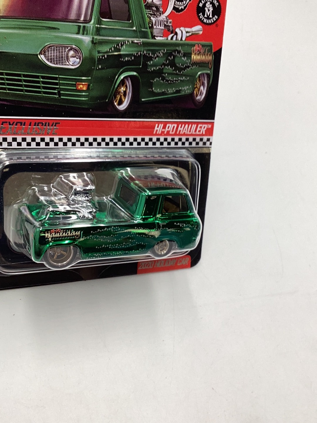 Hot Wheels  redline club RLC Hi-Po Hauler 2020 Holiday Car real riders 5650/20000 with protector