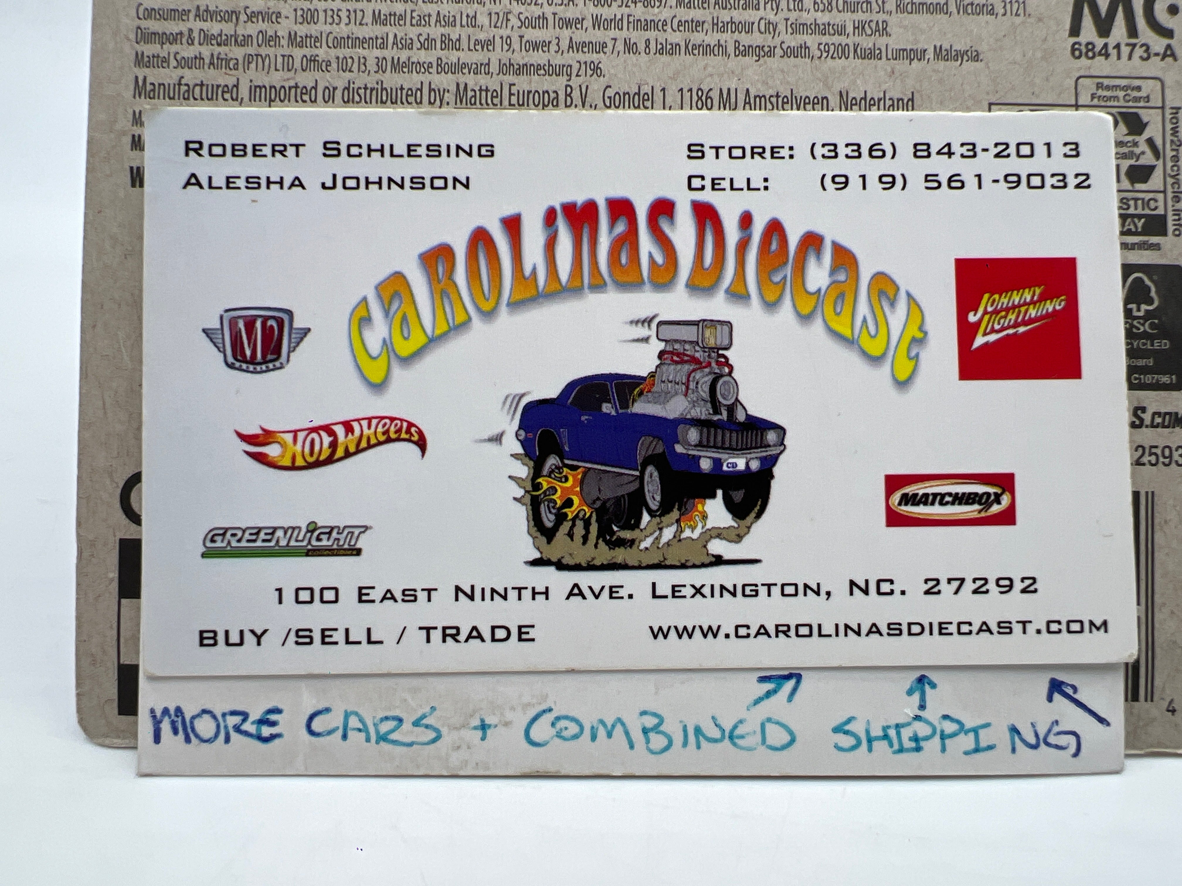 2025 Hot Wheels Walmart Exclusive Zamac 7 #71 Punk Rod 145E