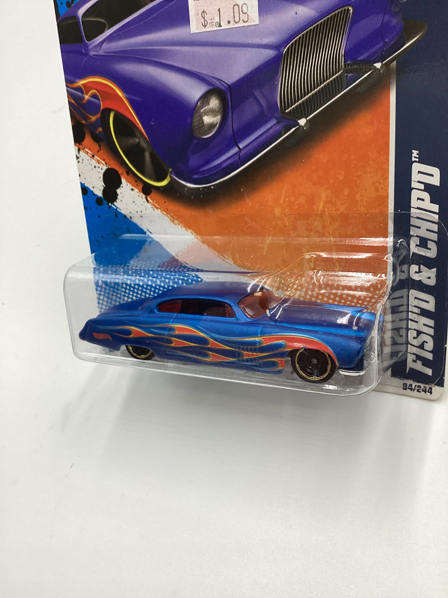 2011 Hot Wheels #94 Fish’d & Chip’d Blue 113A