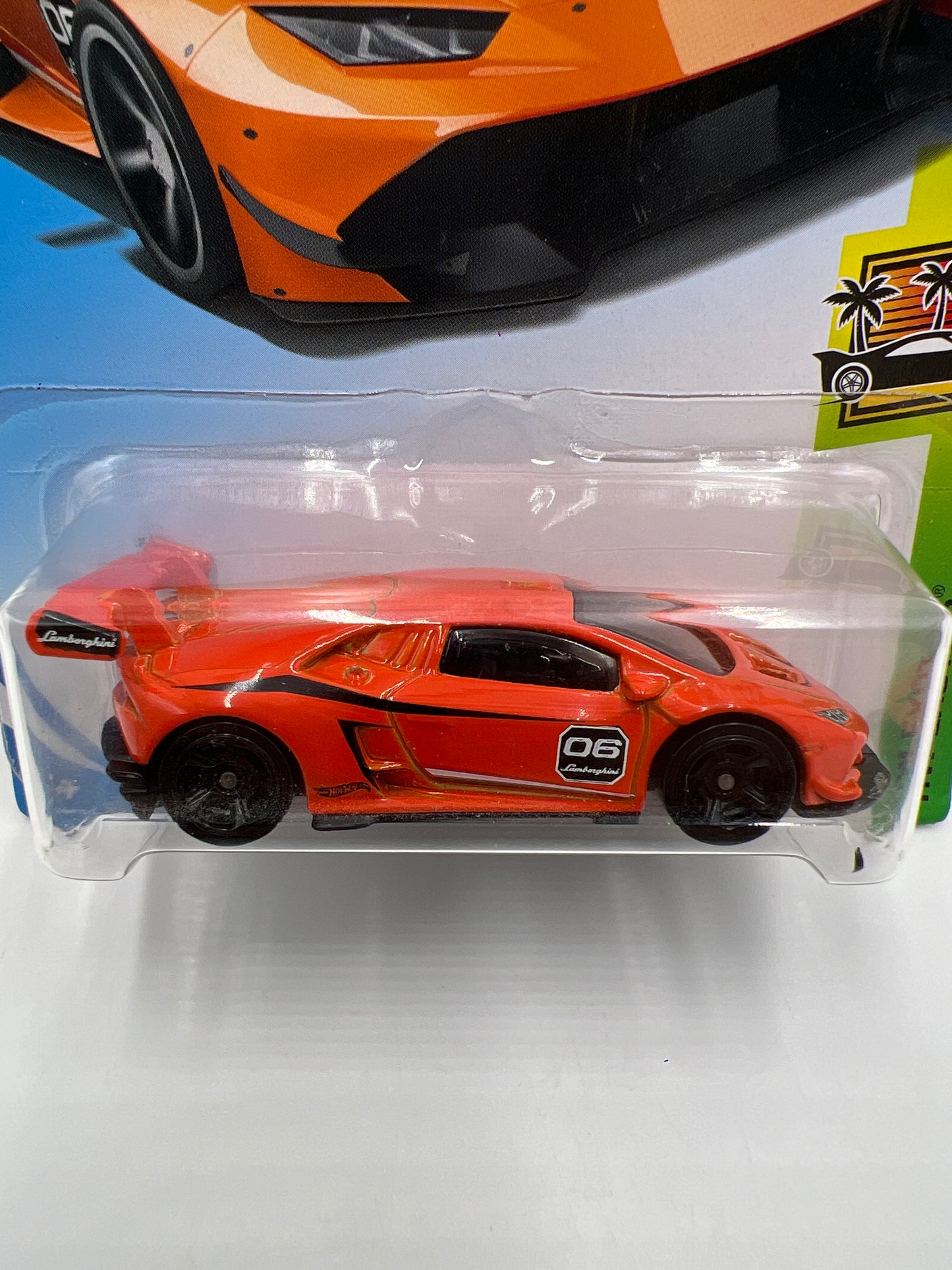 2018 Hot Wheels Exotics #268 Lamborghini Huracan LP 620-2 Super Trofeo Orange 101E