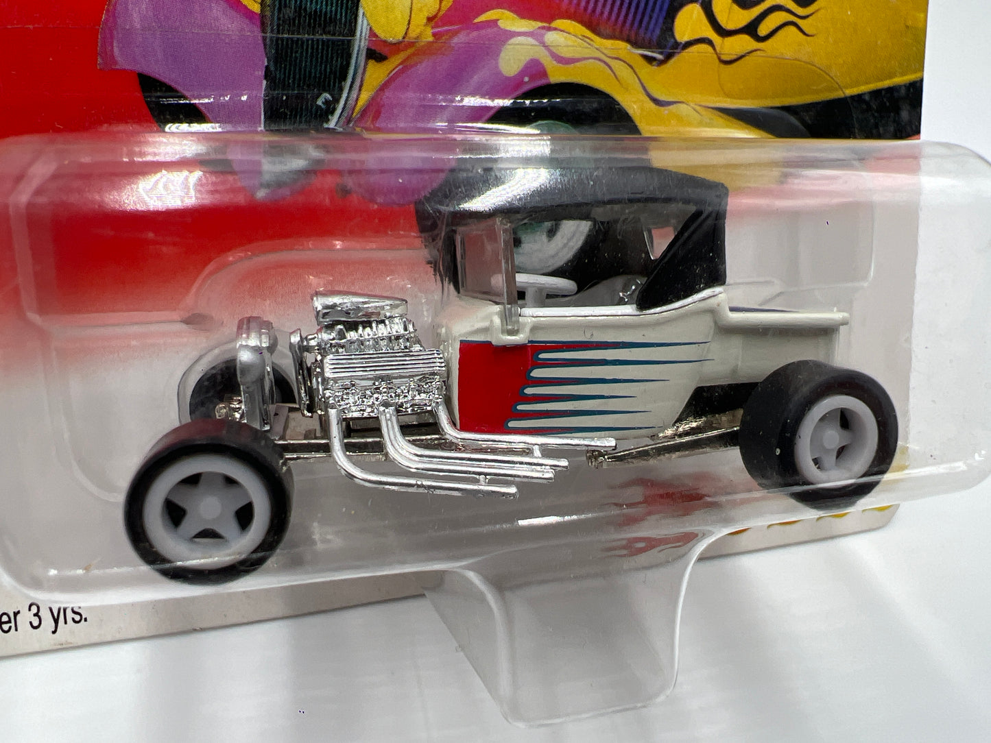 Johnny Lightning White Lightning Chase Hot Rods 1923 T-Bucket White