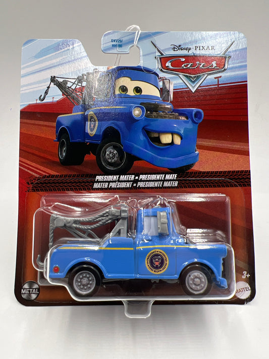 Disney Pixar Cars President Mater Blue