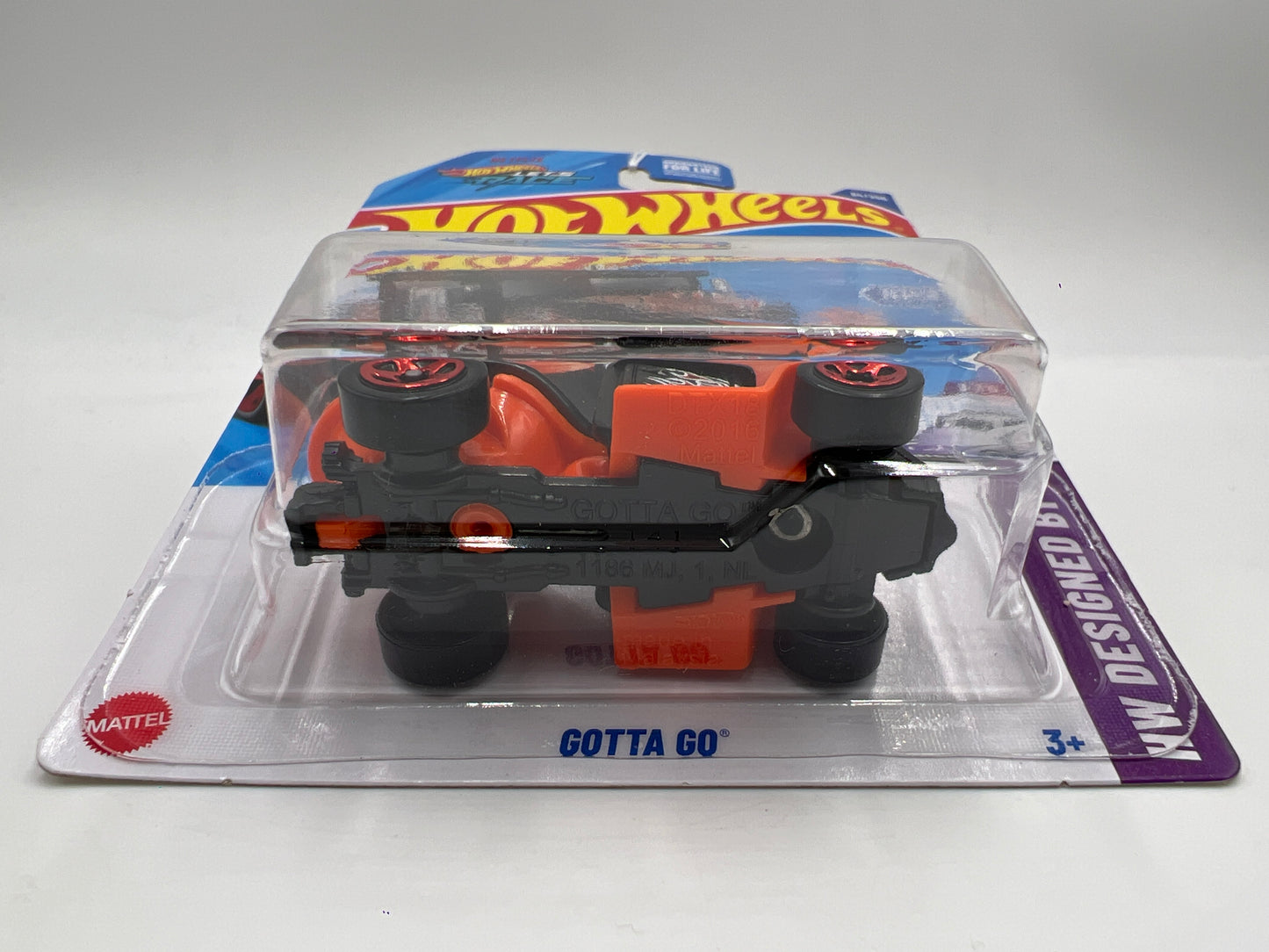 2025 Hot Wheels C Case #84 Gotta Go Black/Orange 115G
