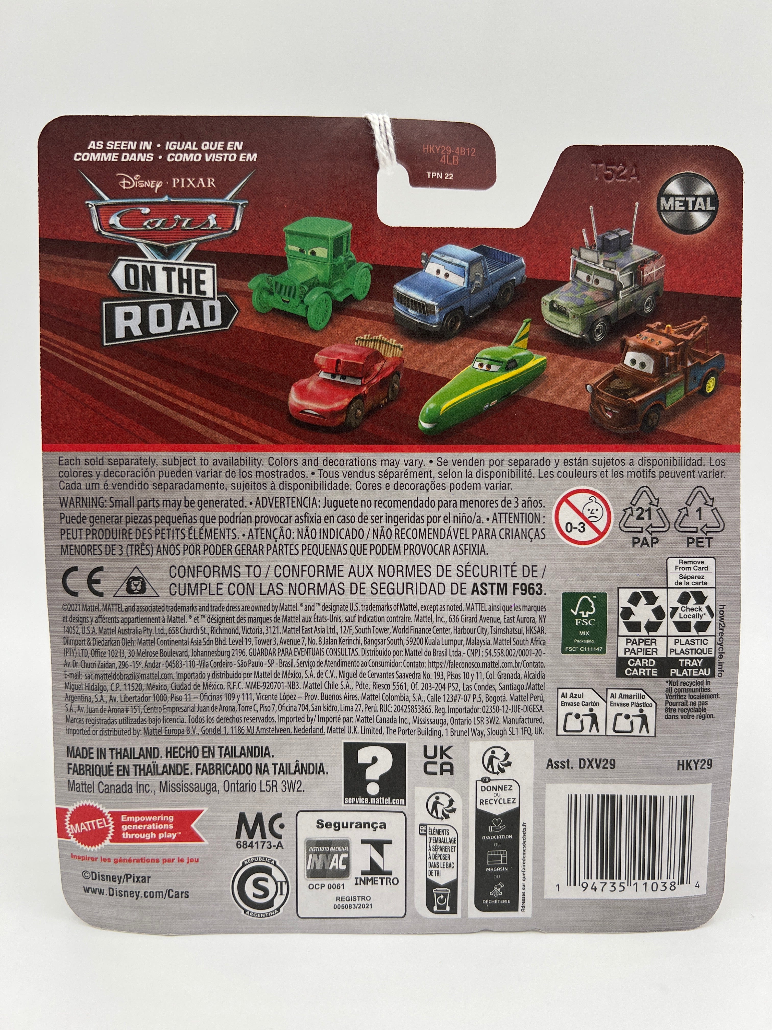 2025 Disney Pixar Cars On The Road Cryptid Buster Lightning