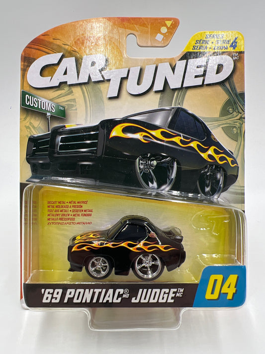 MGA Car Tuned Hobby Exclusive Series 4 #4 69 Pontiac Judge Black 180i