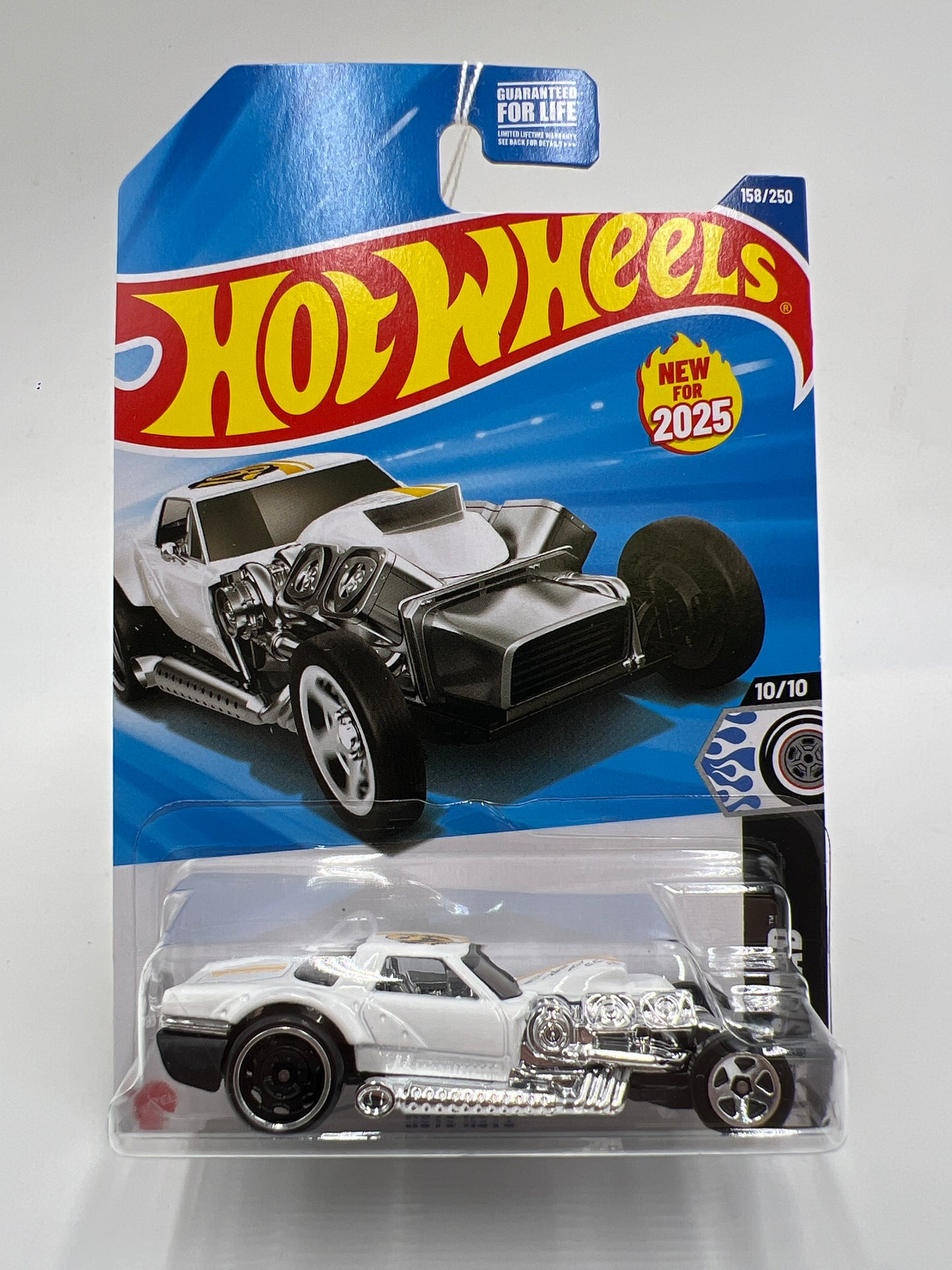 2025 Hot Wheels N Case Rod Squad #158 Hoto Roto White