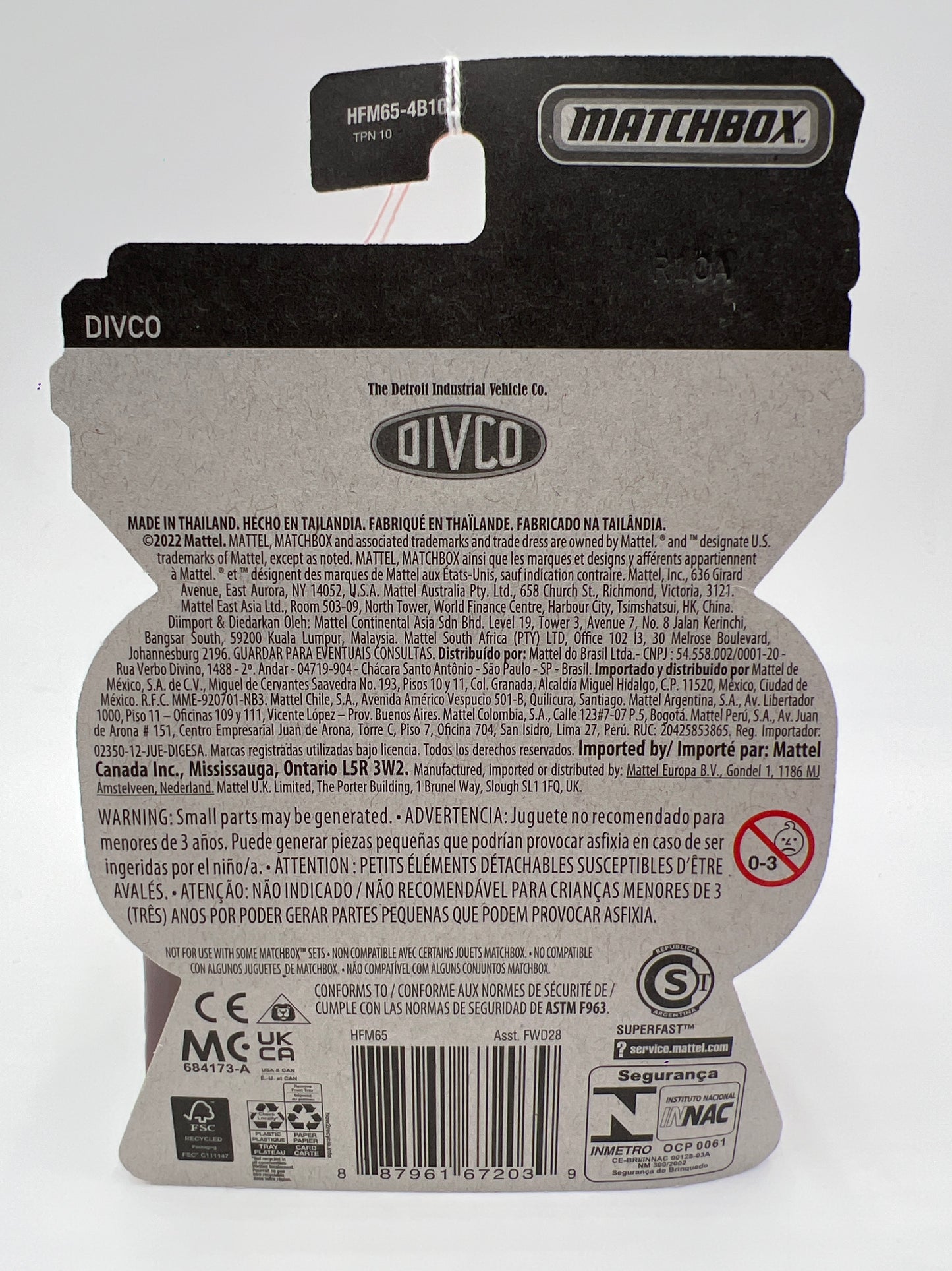 Matchbox Moving Parts #26 Divco Green 168L