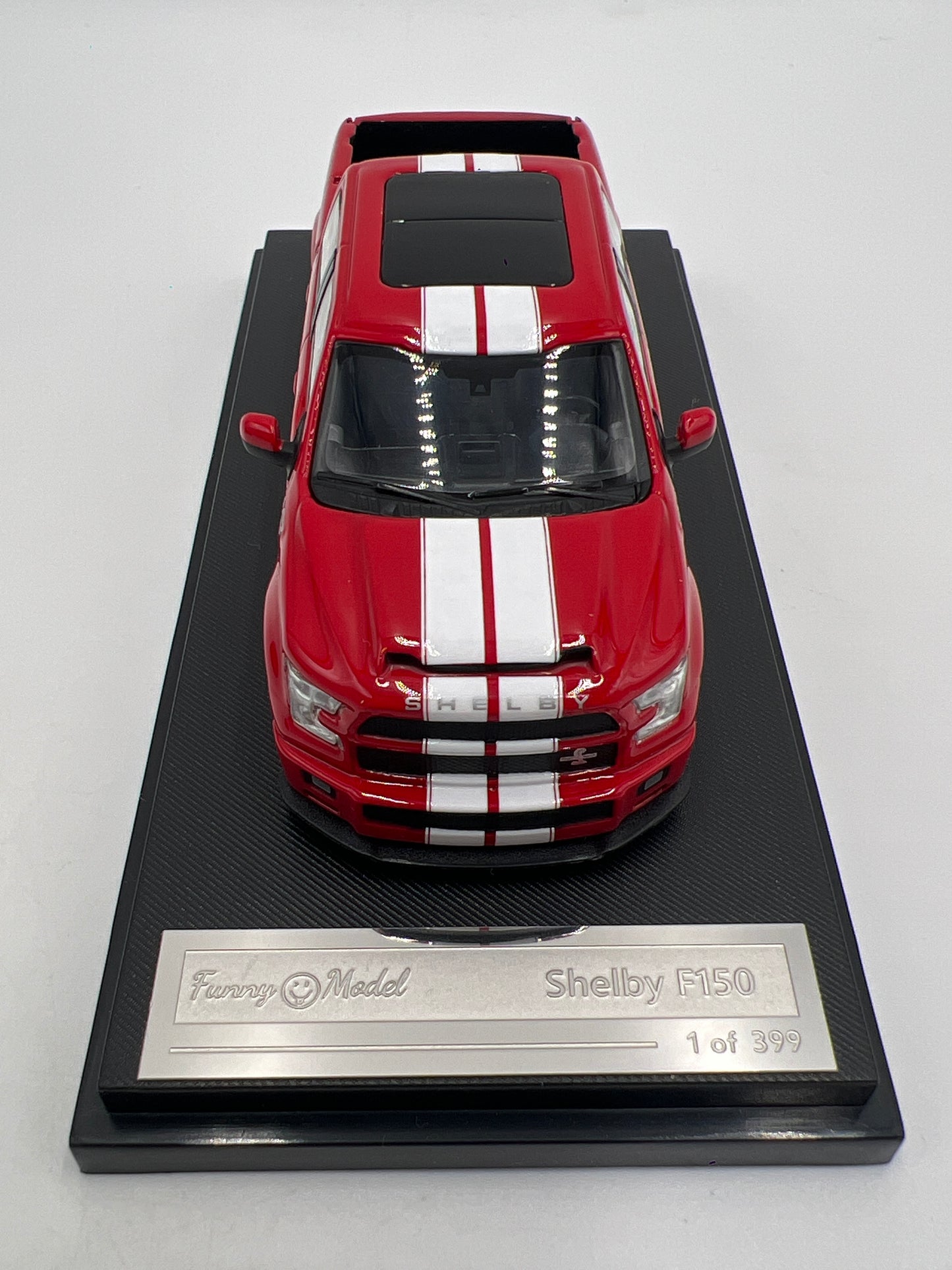 Funny Model 1/64 1 of 399 Shelby F-150 Red/White W/Accessories