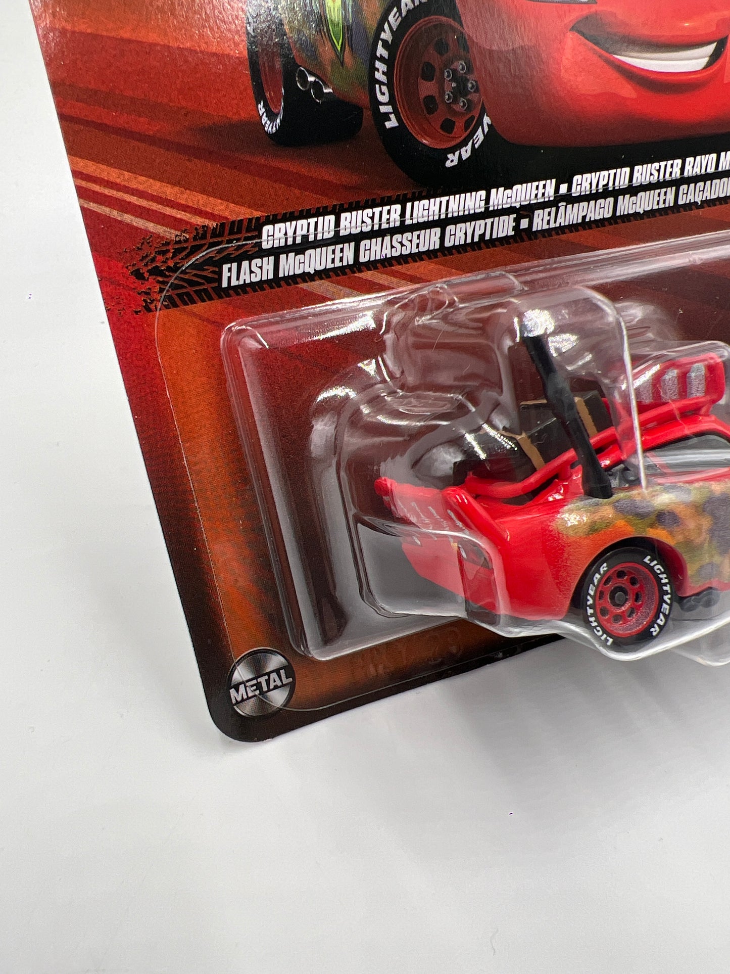 2025 Disney Pixar Cars On The Road Cryptid Buster Lightning McQueen 138B