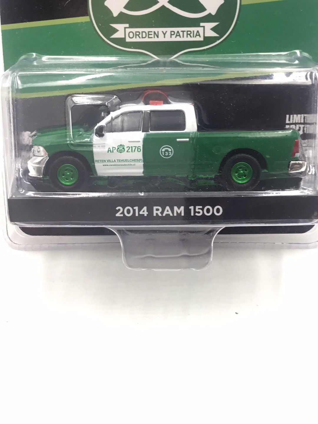 Greenlight 2014 Ram 1500 green machine CHASE