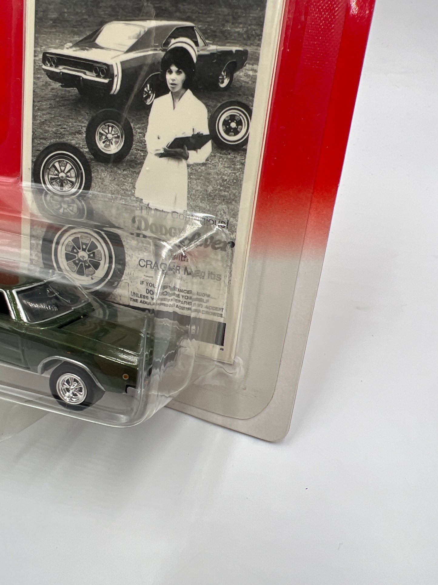 Johnny Lightning Ad Rods 1968 Dodge Charger Green 227B