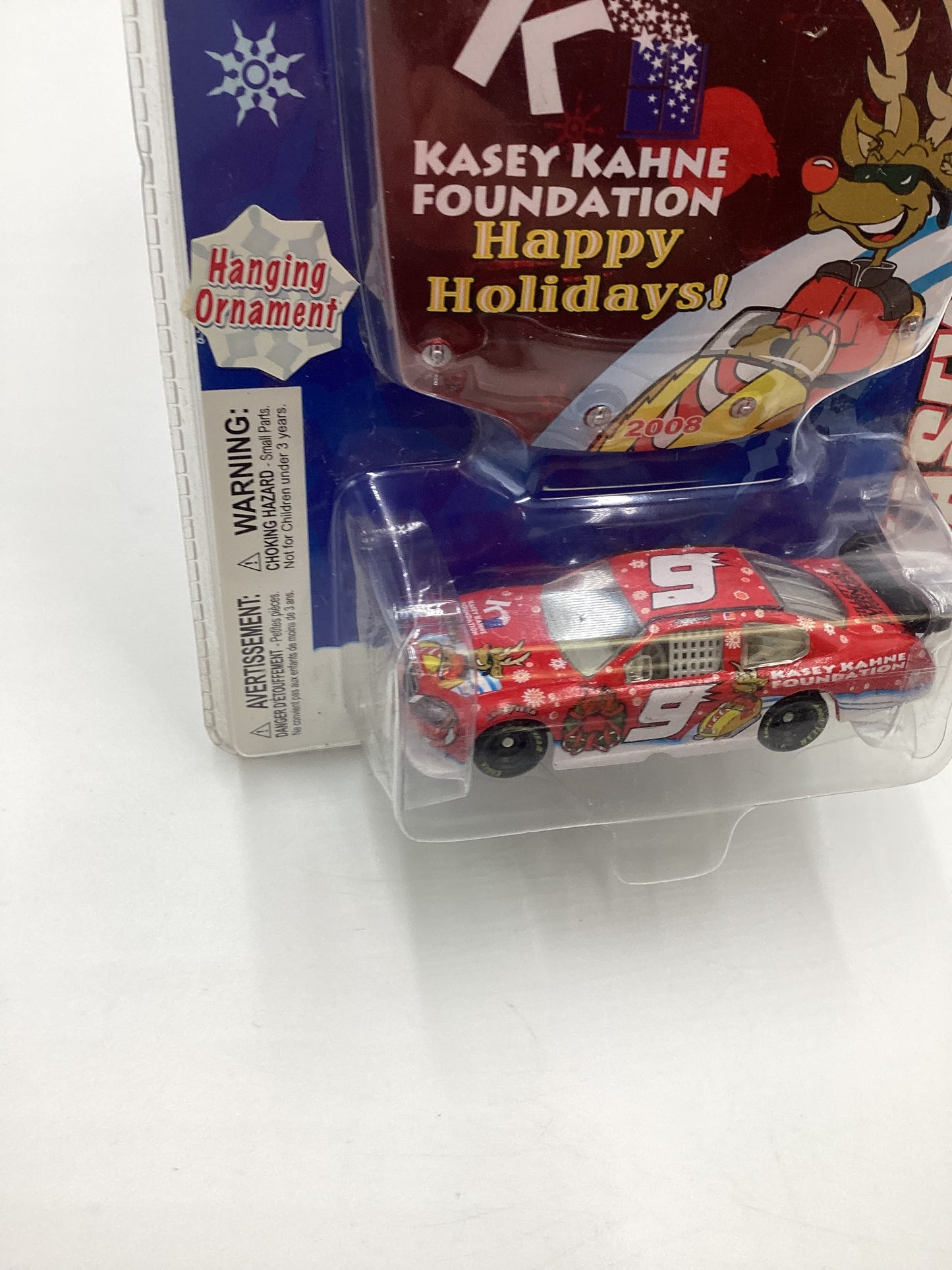 2008 Winners Circle Sam Bass Holiday Collection Kasey Kahne Foundation Happy Holidays #9 Dodge Red SR