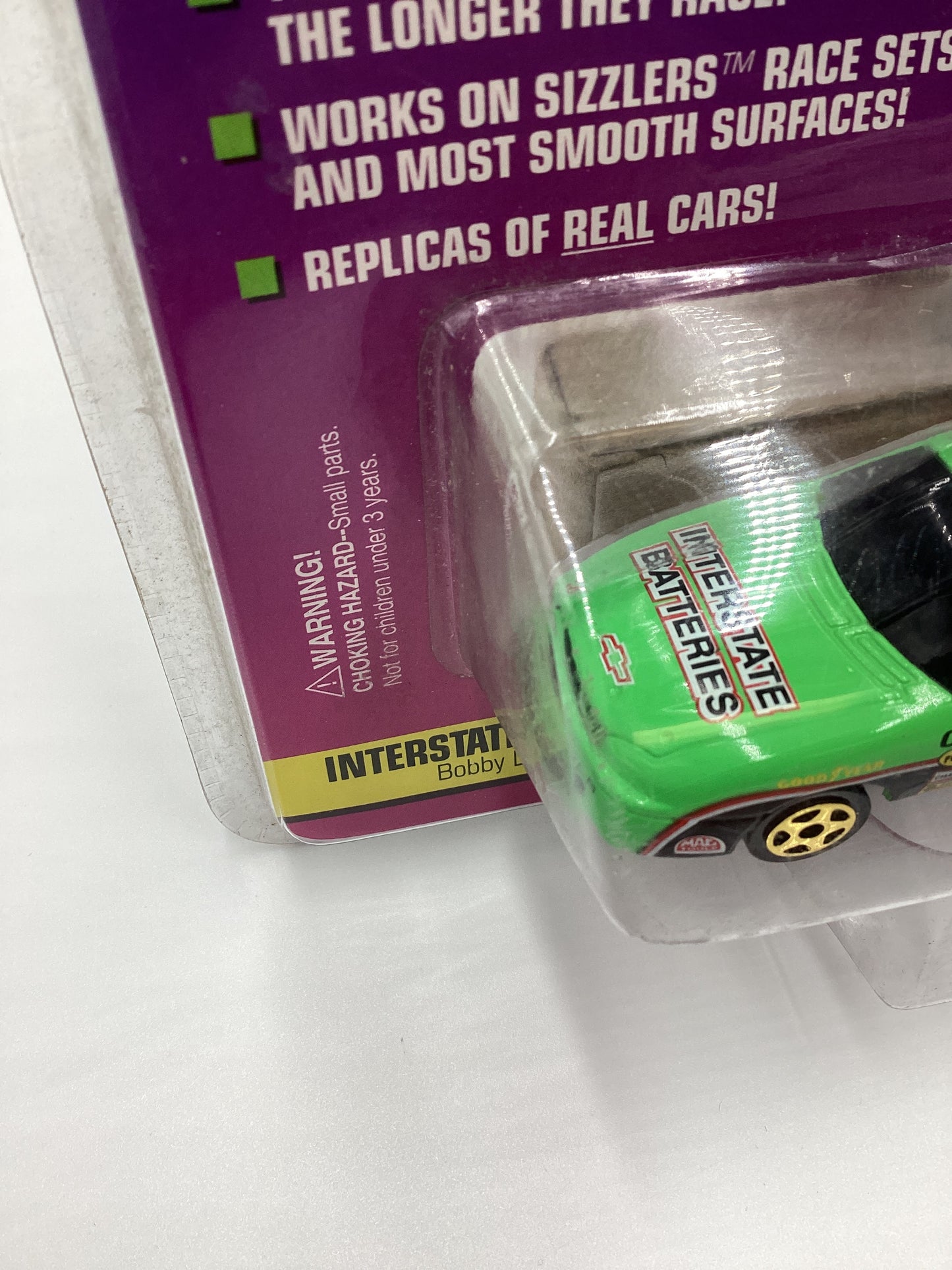 Playing Mantis Sizzlers Rechargeable Motorized Racers Interstate Batteries Bobby Labonte Green #18 (SR)
