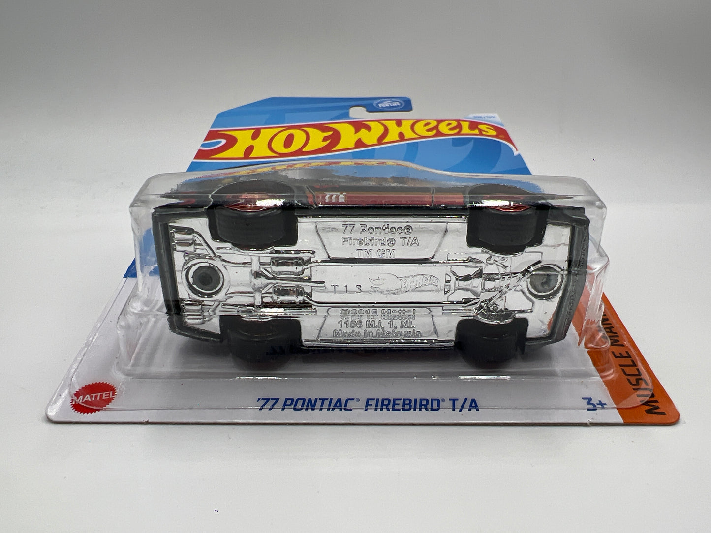 2024 Hot Wheels Super Treasure Hunt #206 L Case 77 Pontiac Firebird T/A W/Protector