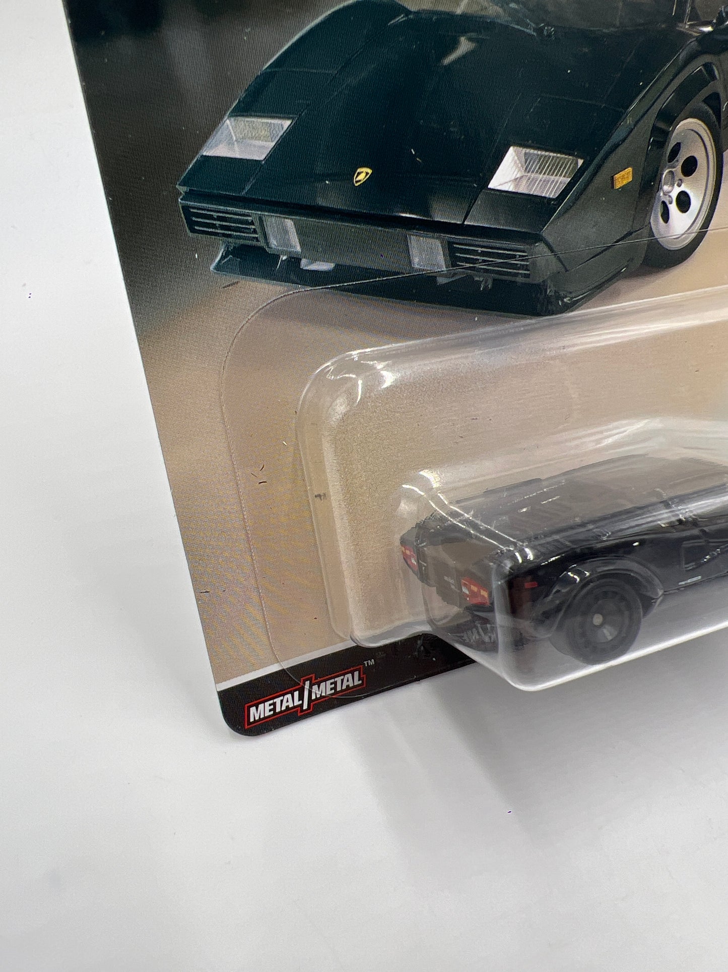 Hot Wheels Premium Car Culture CHASE Jay Lenos Garage #0 Lamborghini Countach LP 5000 QV Black W/Protector