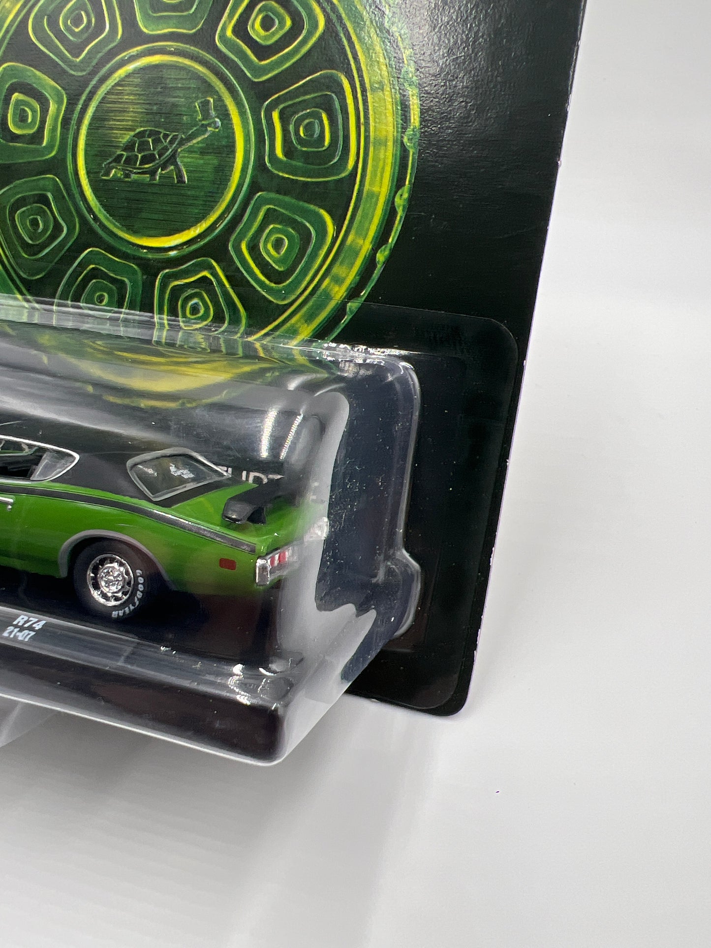 M2 Machines Auto Drivers 1971 Dodge Charger R/T 440 6-Pack Green Turtle Wax R74 192H
