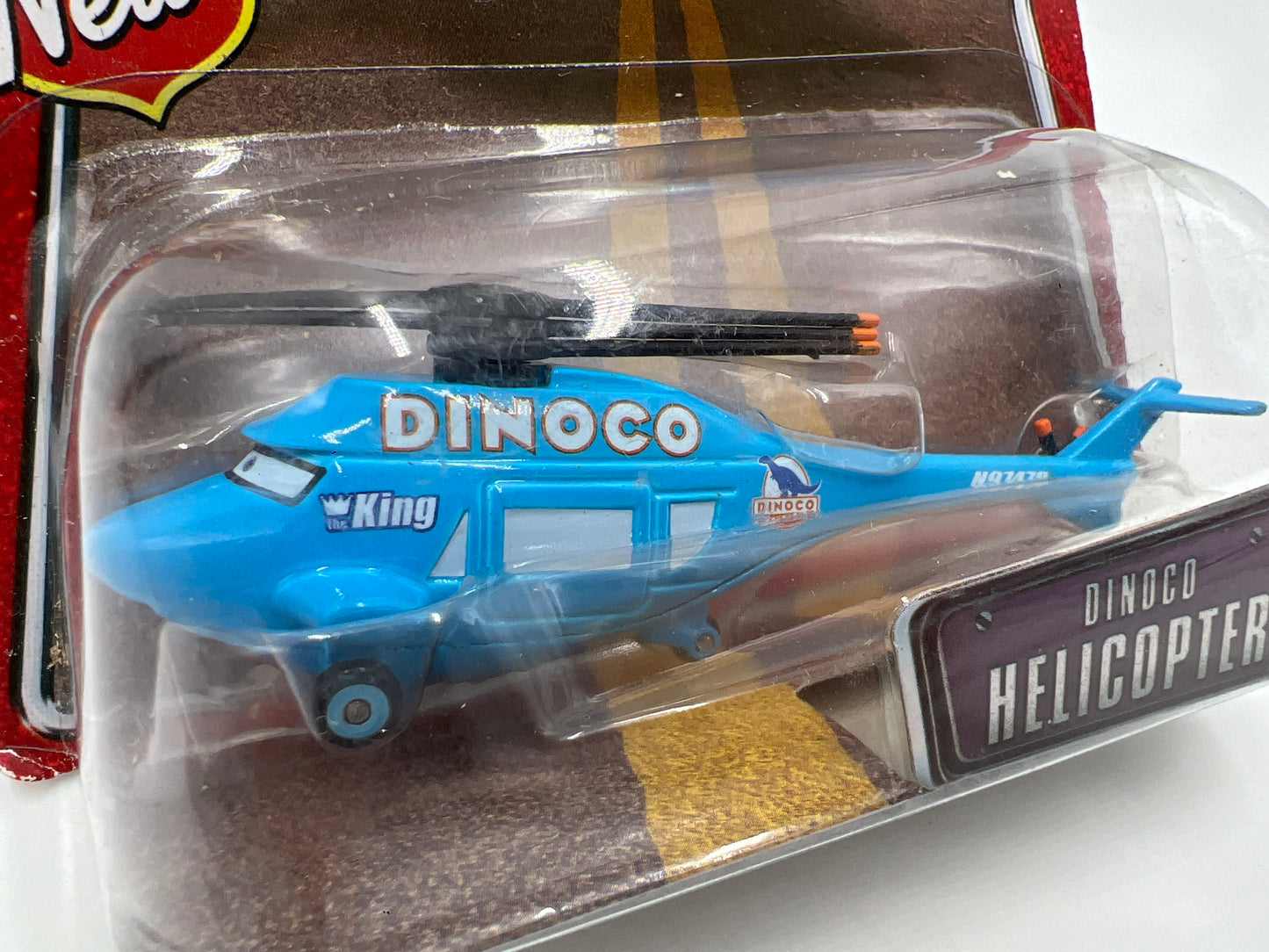Disney Pixar The World Of Cars #27 Dinoco Helicopter 1