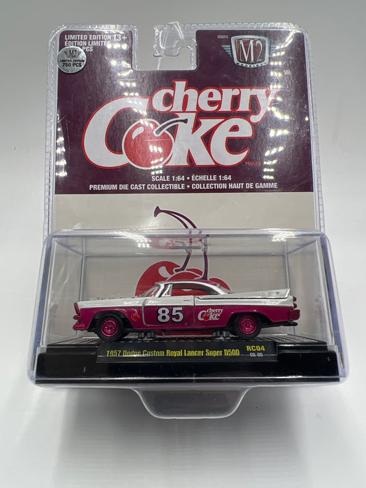 M2 Machines Coca Cola Cherry Coke CHASE 1957 Dodge Custom Royal Lancer Super D500 RC04