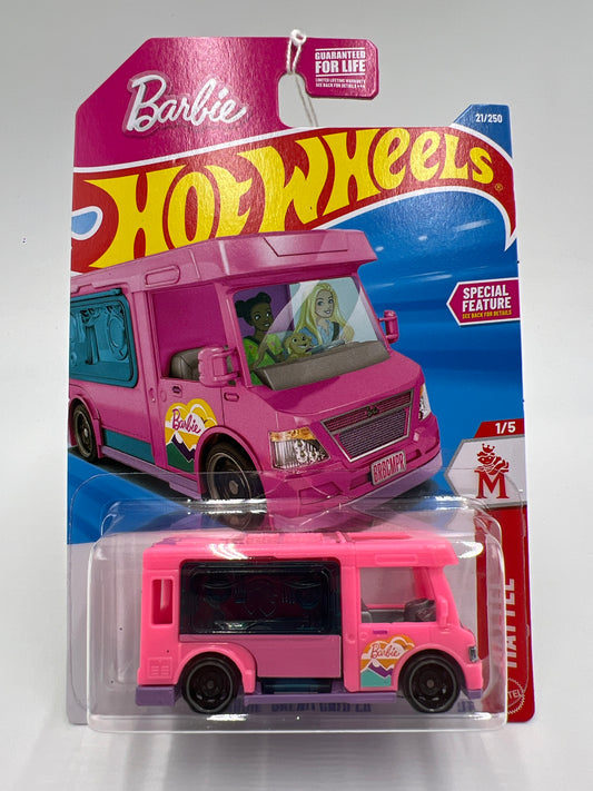 2026 Hot Wheels A Case Mattel #21 Barbie Dream Camper Pink 120D