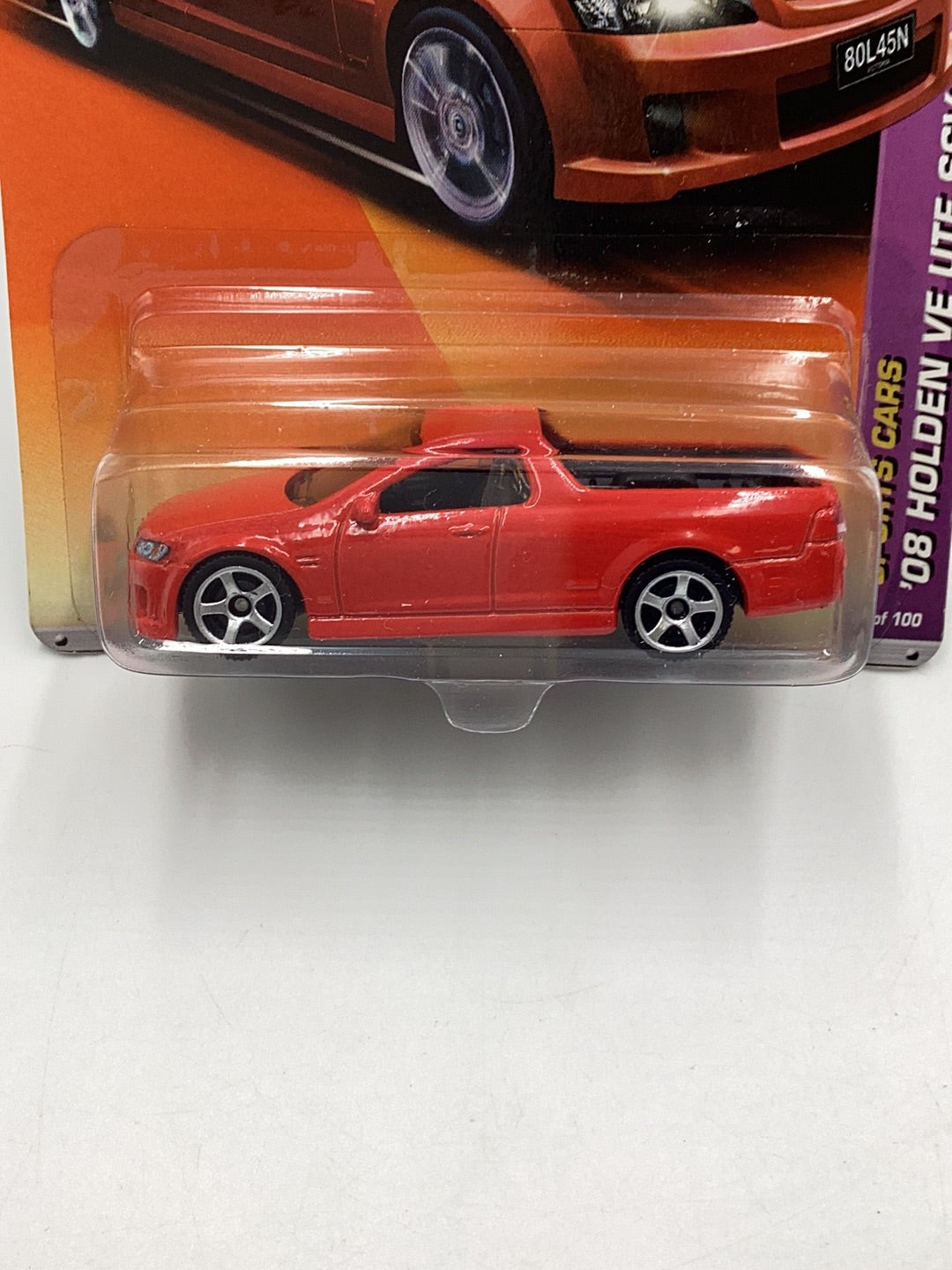 Matchbox #2 08 Holden VE UTE SSV red 212A