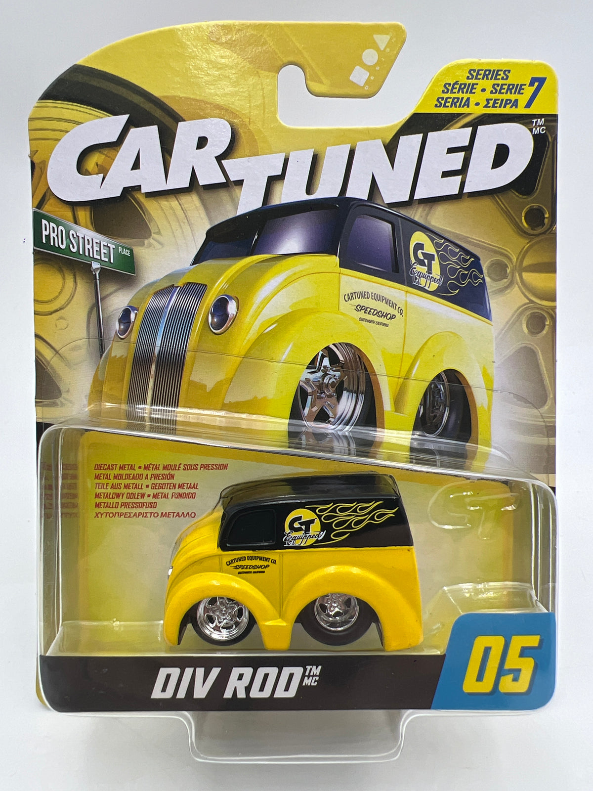 MGA Car Tuned Hobby Exclusive Series 7 #5 DIV Rod Yellow/Black