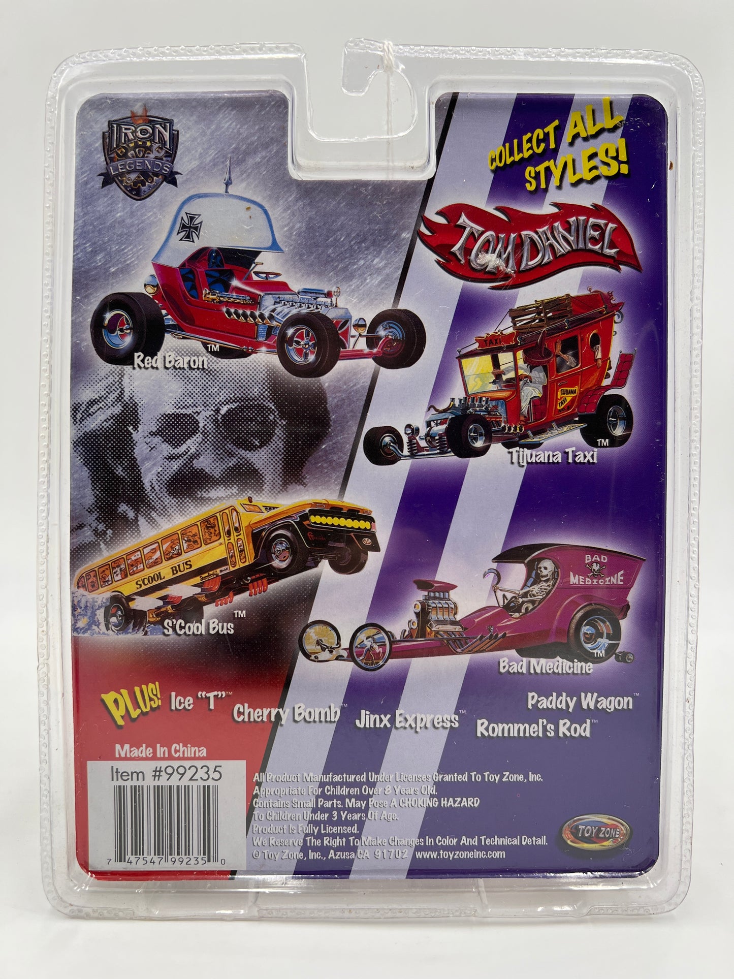 Toy Zone Tom Daniel Cherry Bomb 1/43 Scale