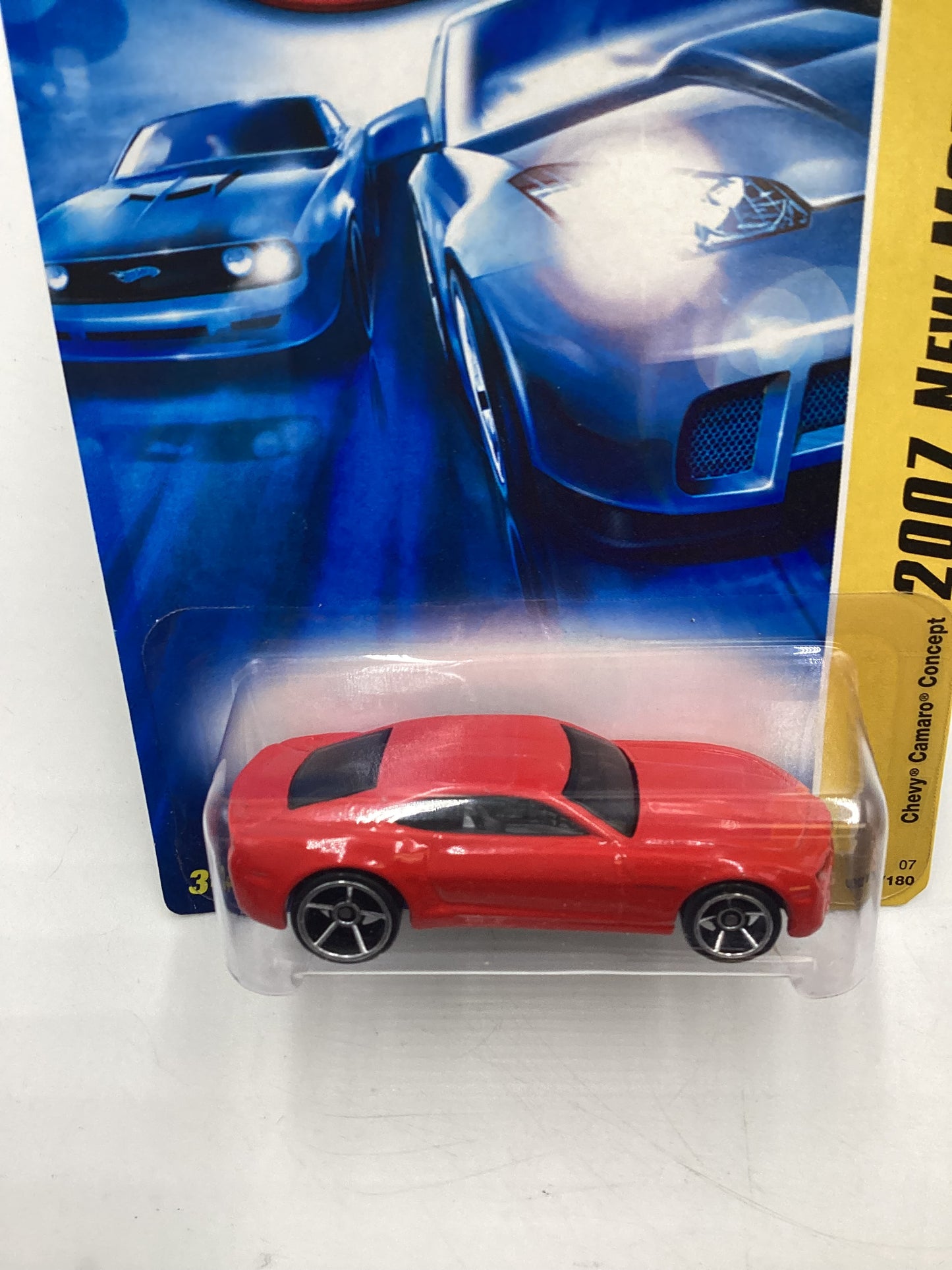 2007 Hot Wheels New Models #2 Chevy Camaro Concept Red 2A