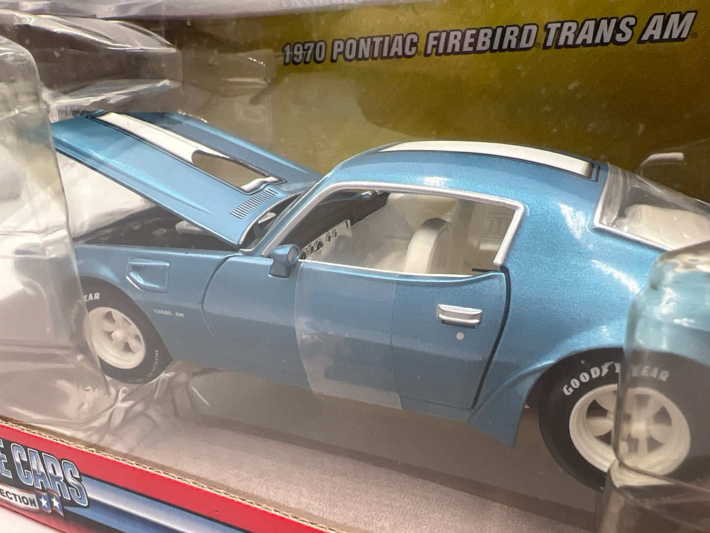 Johnny Lightning 1:24 Scale White Lightning Chase Muscle Cars 1970 Pontiac Firebird Trans Am Blue VHTF