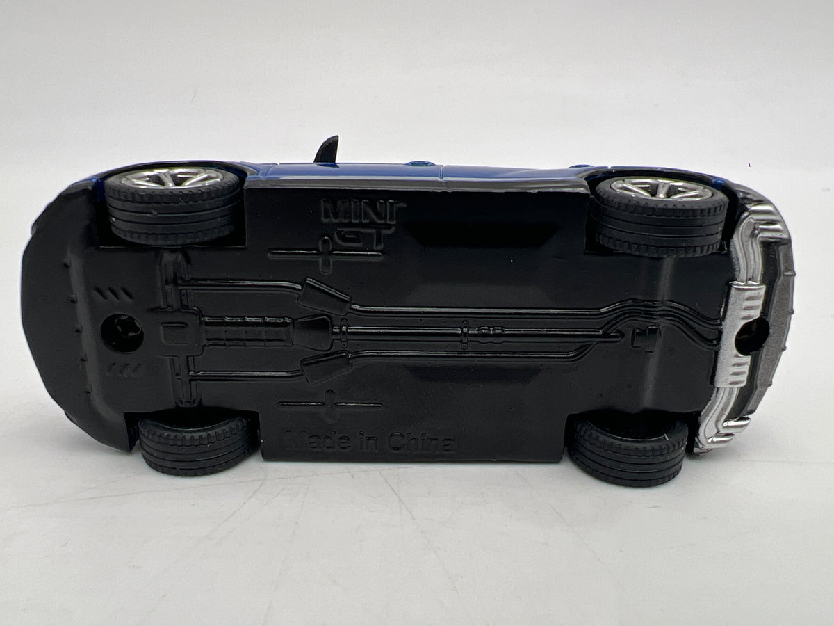 Mini GT MiJo x USA Exclusive #172 Lamborghini Urus Blu Eleos W/Roof Box Blue