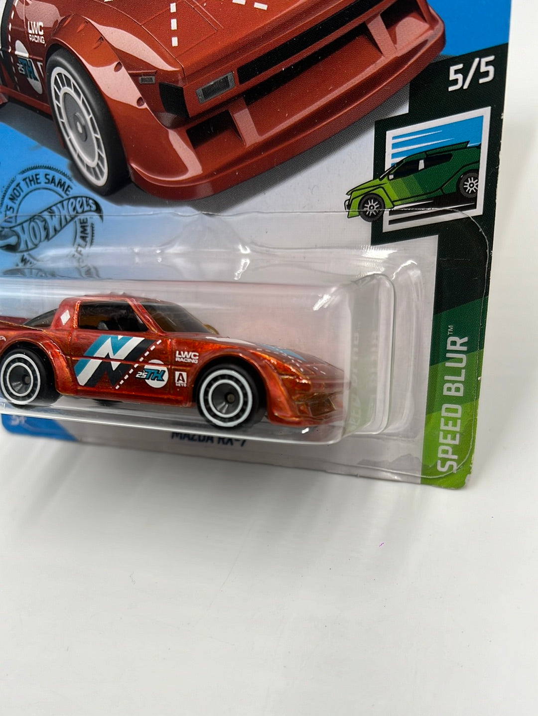 Hot Wheels 2021 Super Treasure Hunt Mazda RX7 #130 W/Protector