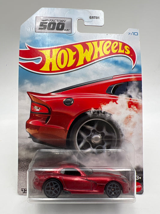 Hot Wheels Factory 500 HP #7 13 Dodge SRT Viper Red