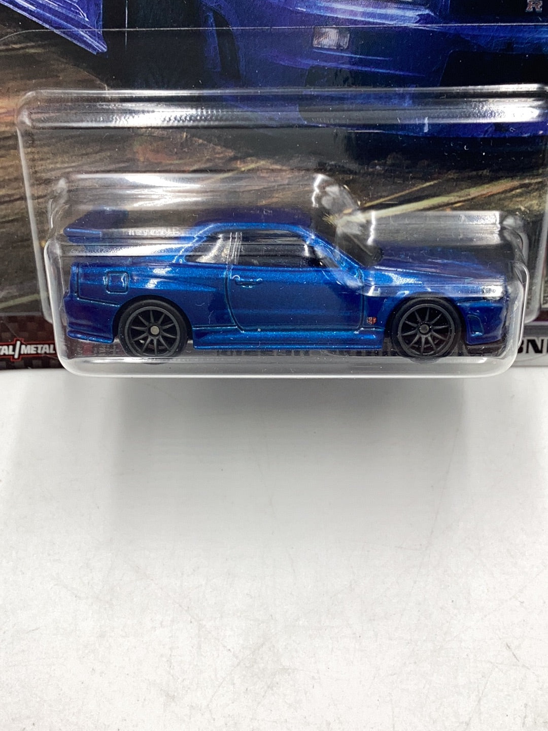 Hot wheels premium fast and furious Fast Superstars 1/5 Nissan skyline GTR BNR34 with protector