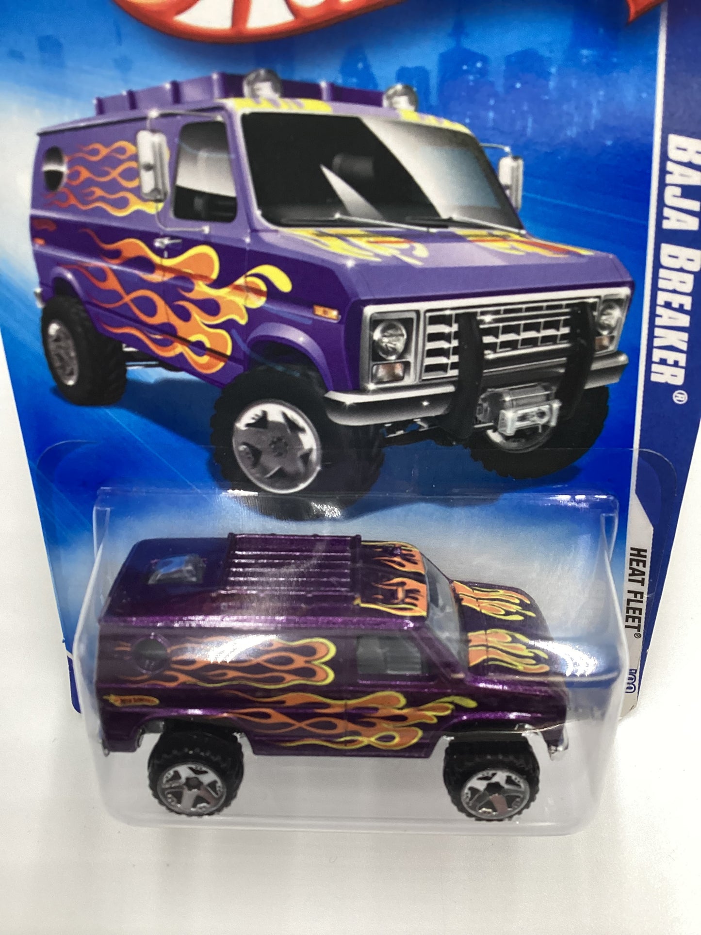 2009 Hot Wheels #119 Baja Breaker Purple