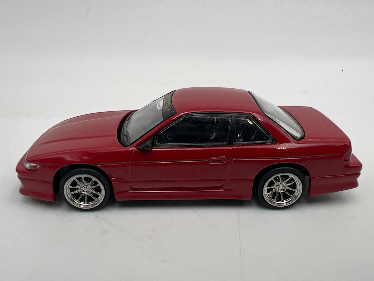 Tarmac Works x Global 64 VERTEX Nissan Silvia S13 Red