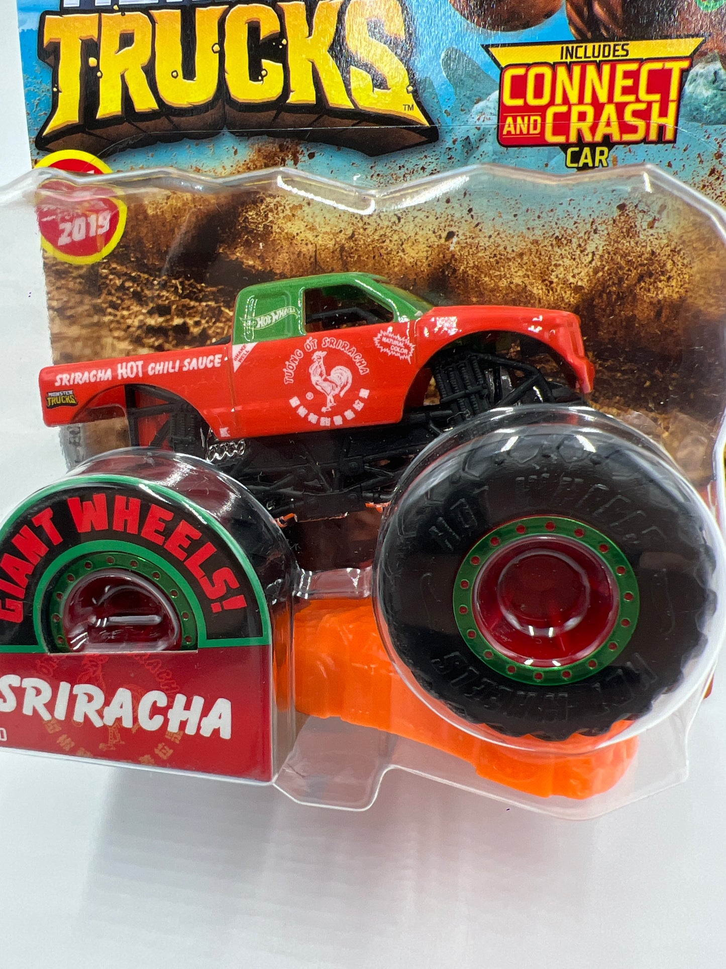 2019 Hot Wheels Monster Trucks #22 Sriracha 124G