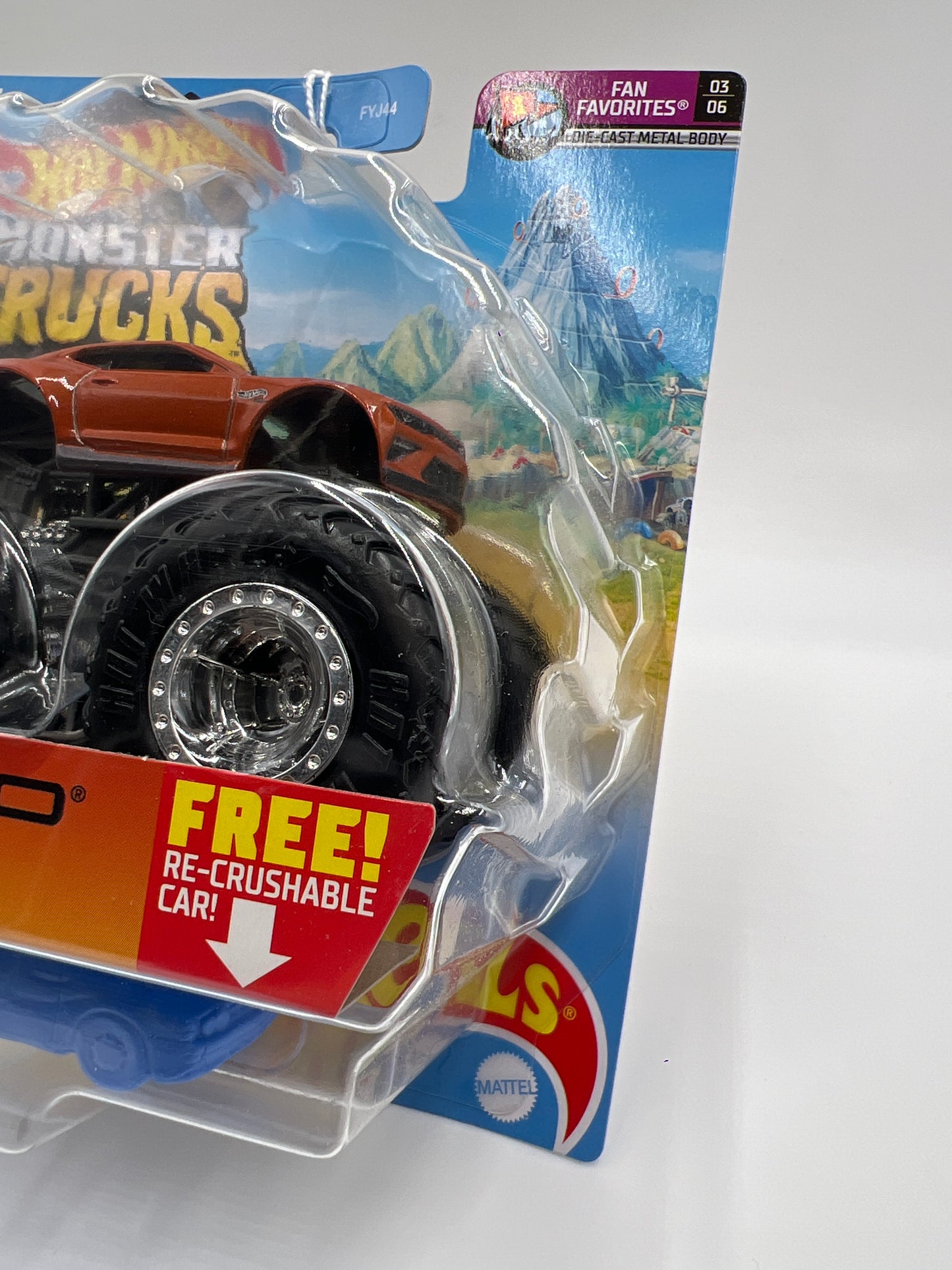 Hot Wheels Monster Trucks Fan Favorites #10 Camaro 50th