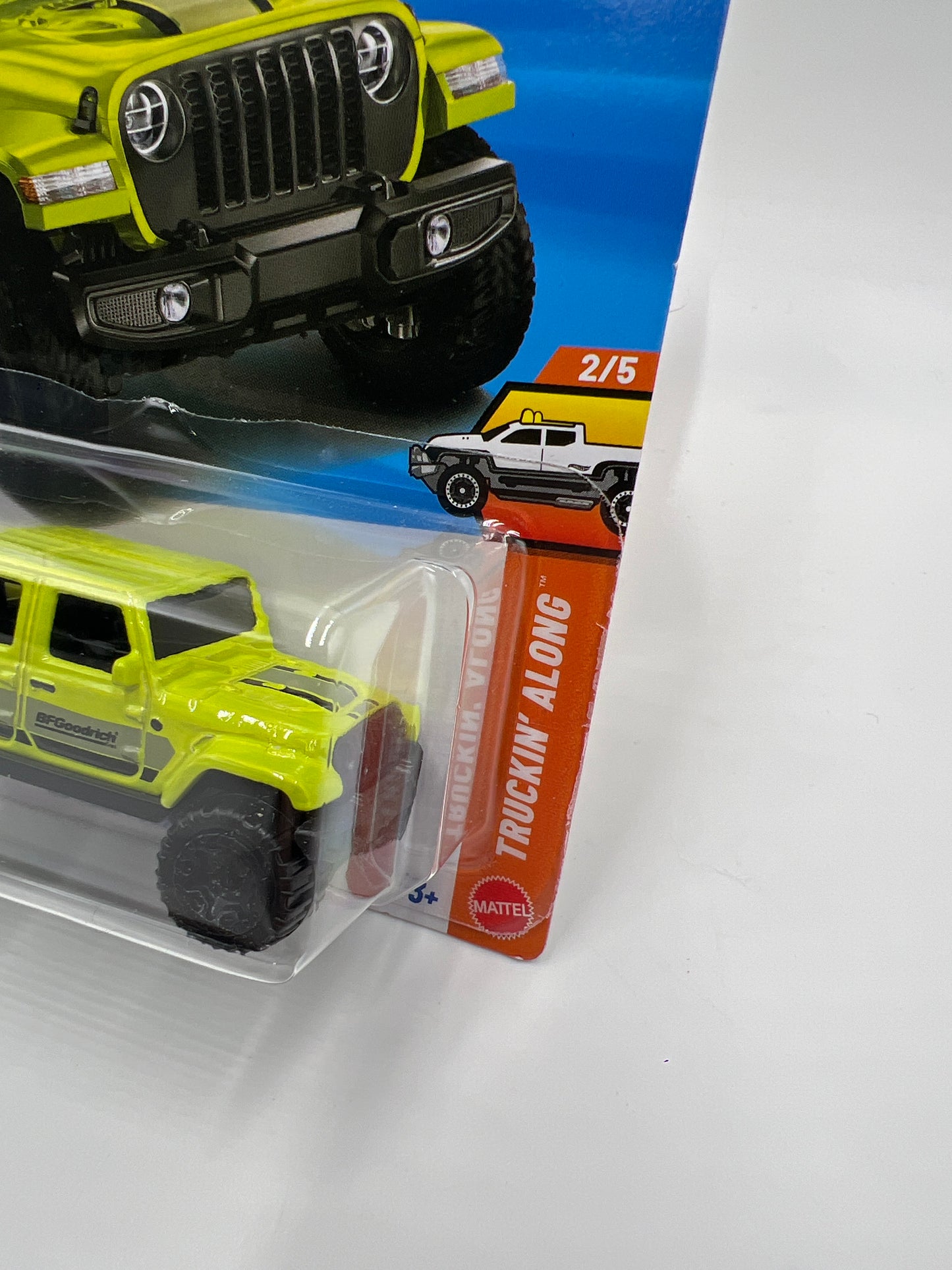 2026 Hot Wheels A Case Truckin Along #14 20 Jeep Gladiator Light Green 46B