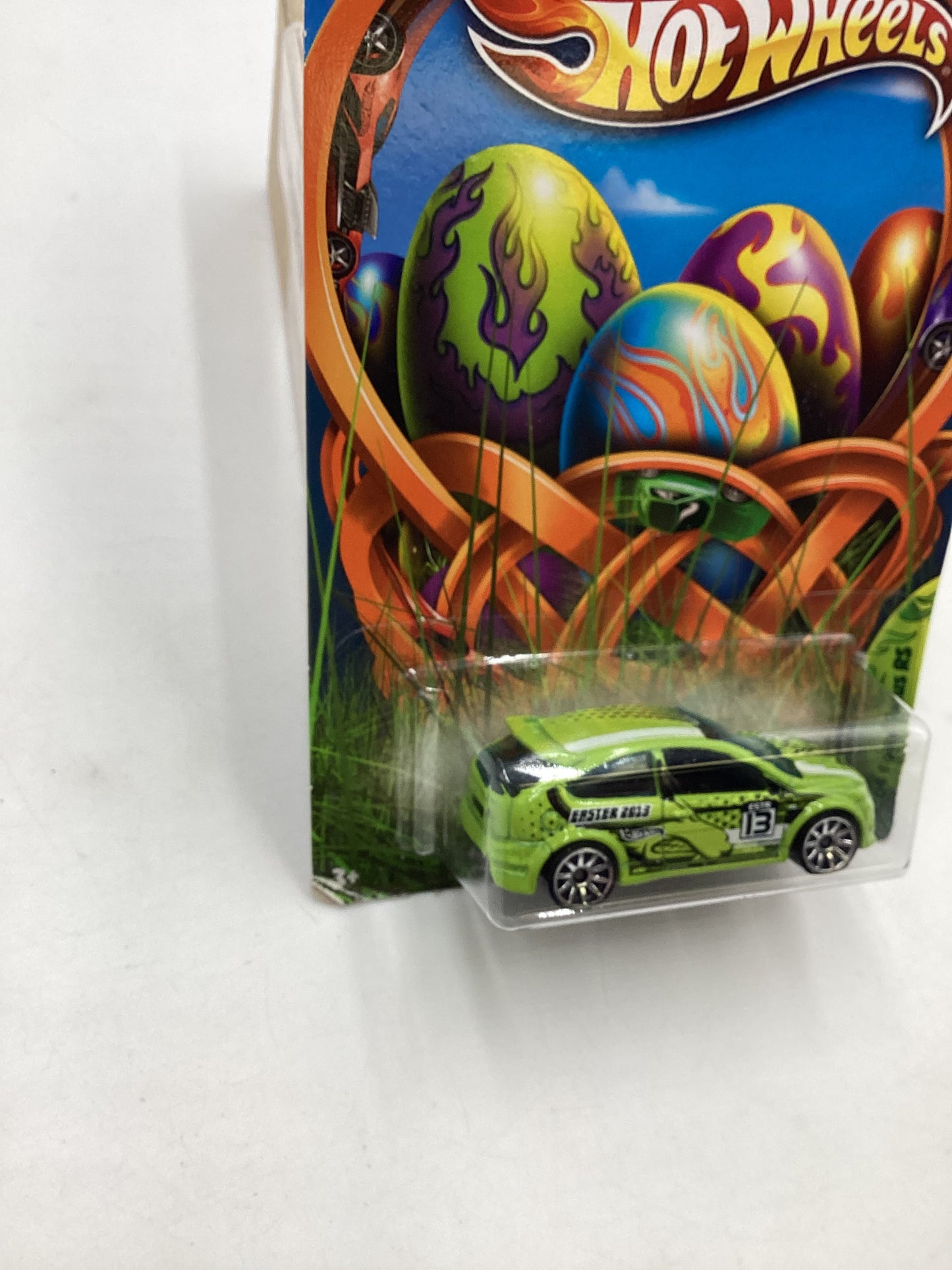 2013 HW Easter #2 09 Ford Focus RS Green