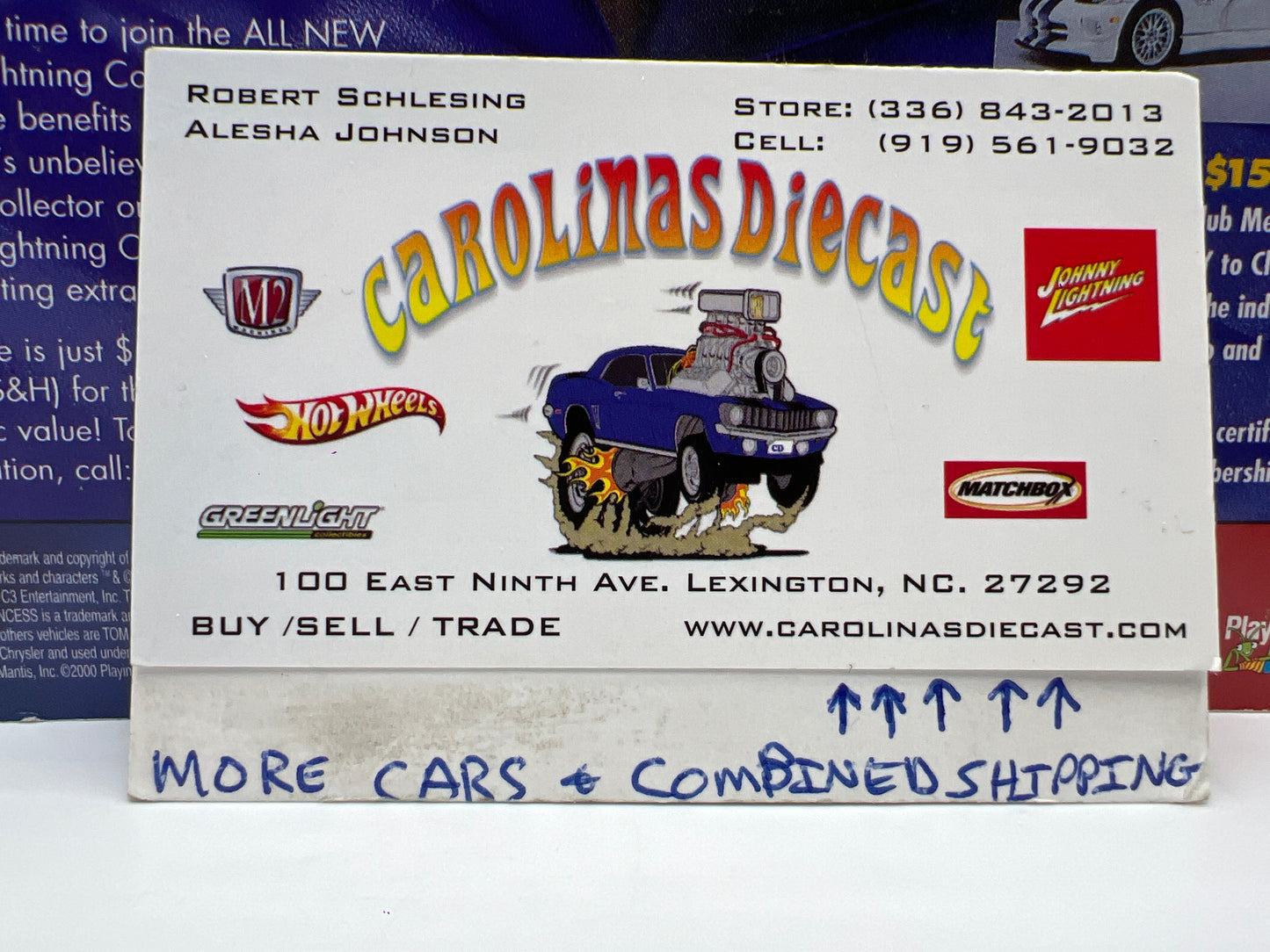 Johnny Lightning White Lightning Chase Team Lightning The Three Stooges 1933 Willys Curly Purple