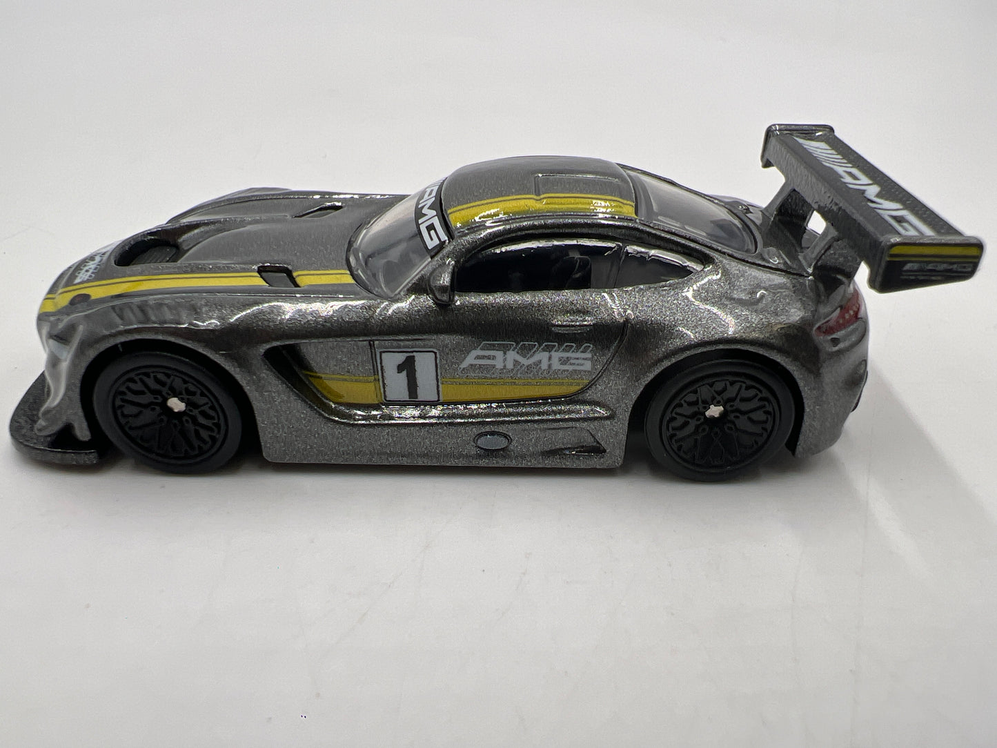 Hot Wheels Open Track Premium 16 Mercedes-AMG GT3 Gray Loose