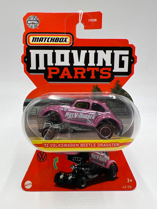 Matchbox Moving Parts #42 72 Volkswagen Beetle Dragster 167D