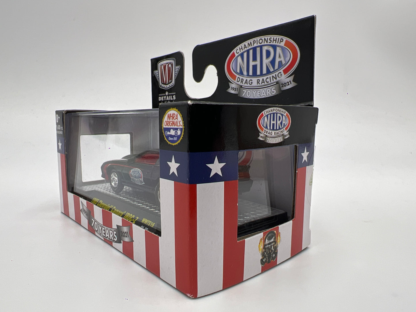M2 Machines Walmart Exclusive NHRA 1985 Chevrolet Camaro IROC-Z Black WMTS16