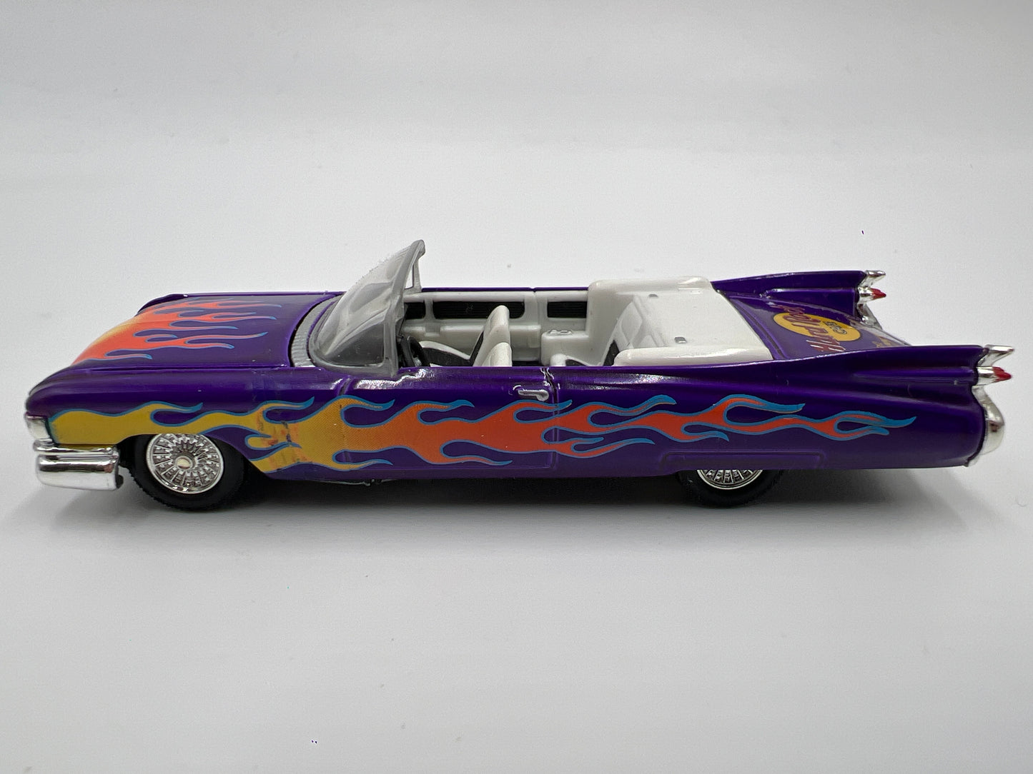 2001 Hot Wheels Collectibles 1/64 Acrylic Hard Rock Cafe 1959 Cadillac Eldorado Purple Loose
