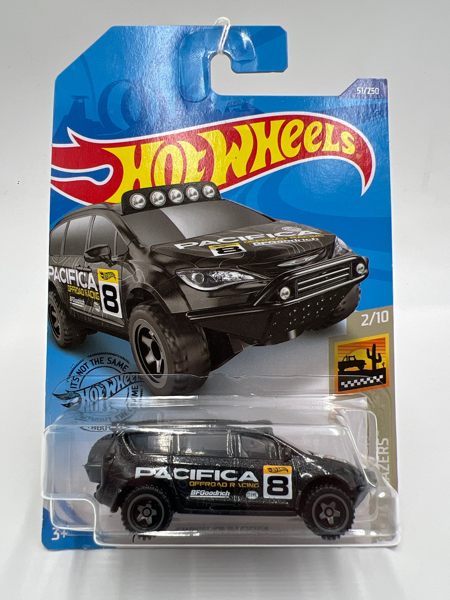2020 Hot Wheels Baja Blazers #51 Chrysler Pacifica Black 37E