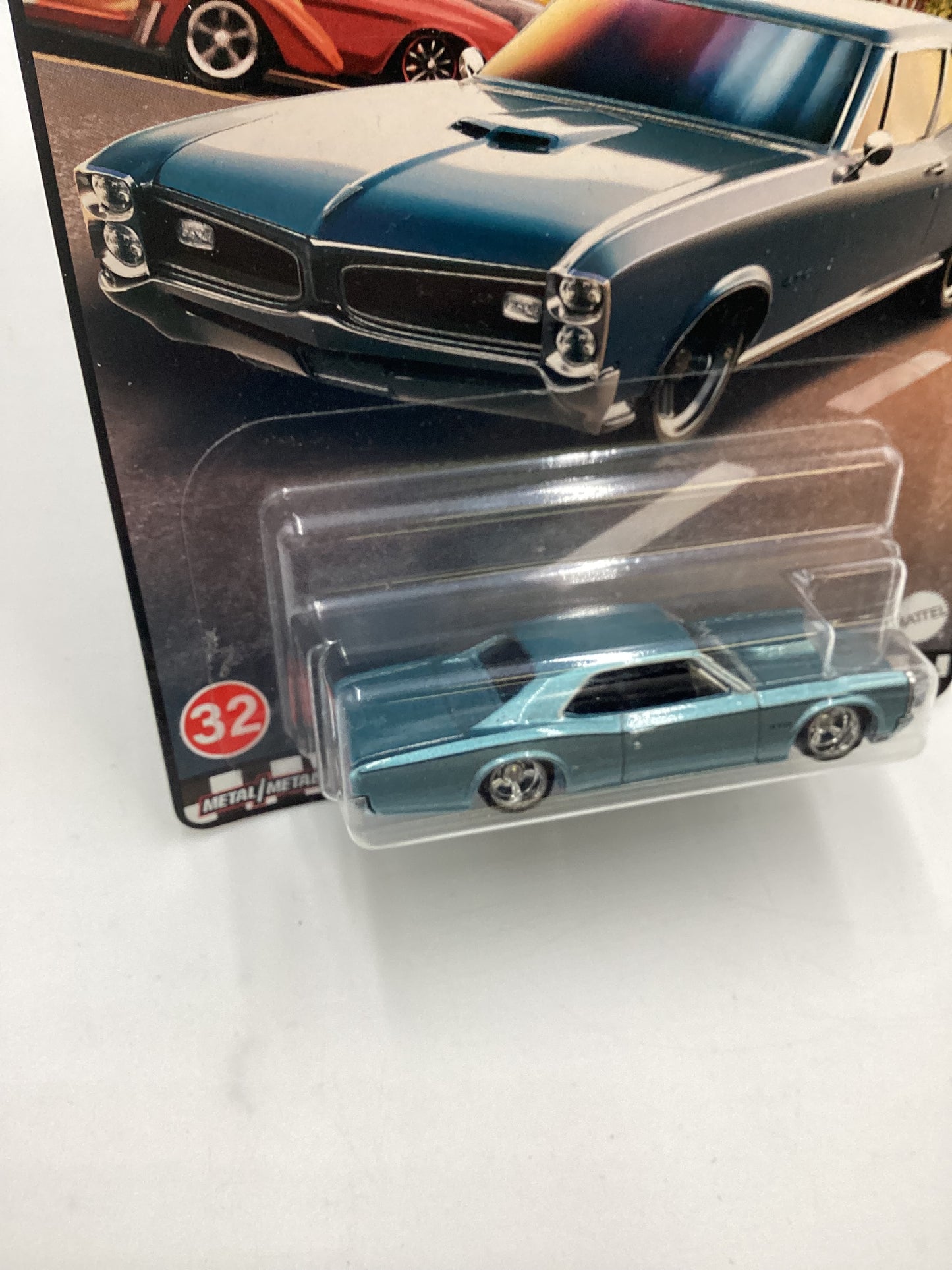 Hot Wheels Boulevard #32 66 Pontiac GTO Light Blue 260H